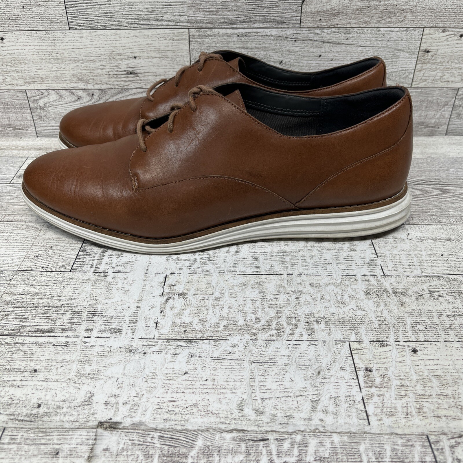 Cole Haan Original Grand Brown Leather Oxford Shoes W15292 Women Size 9.5B