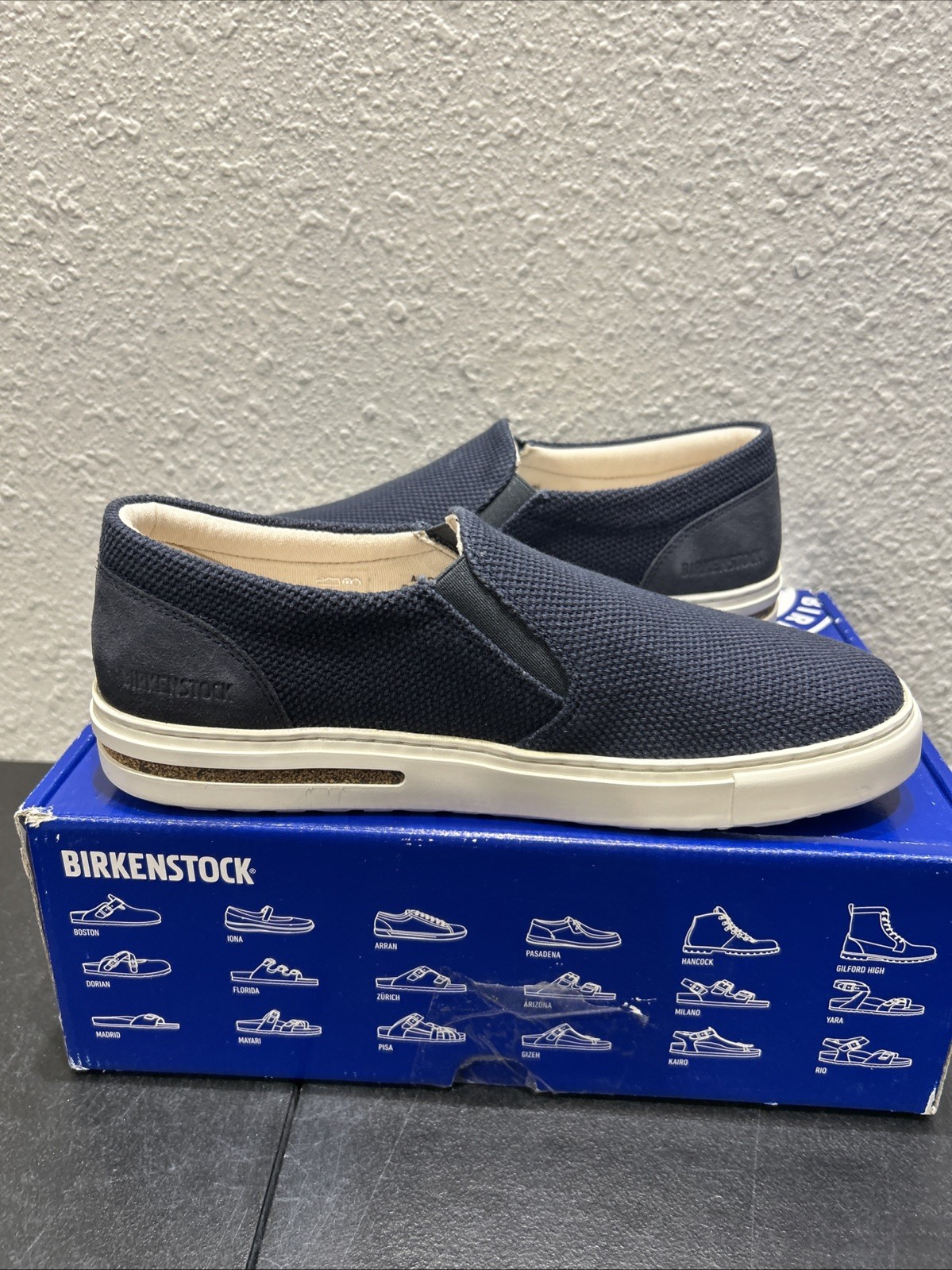 Birkenstock Oswego EU 40 Slip ons Midnight W9 /M7 Narrow Fit Light Wear