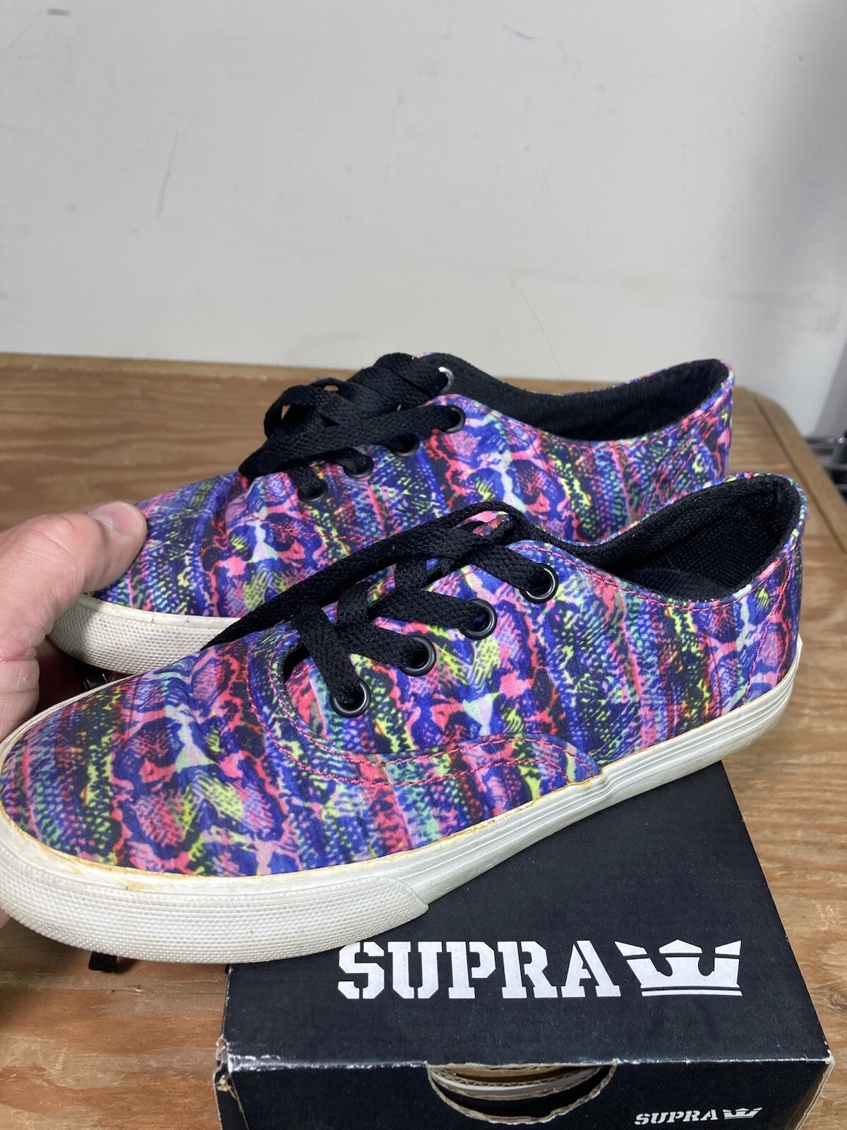 Supra Women’s US Size 5 Purple Athletic Comfort Shoes Sw05010