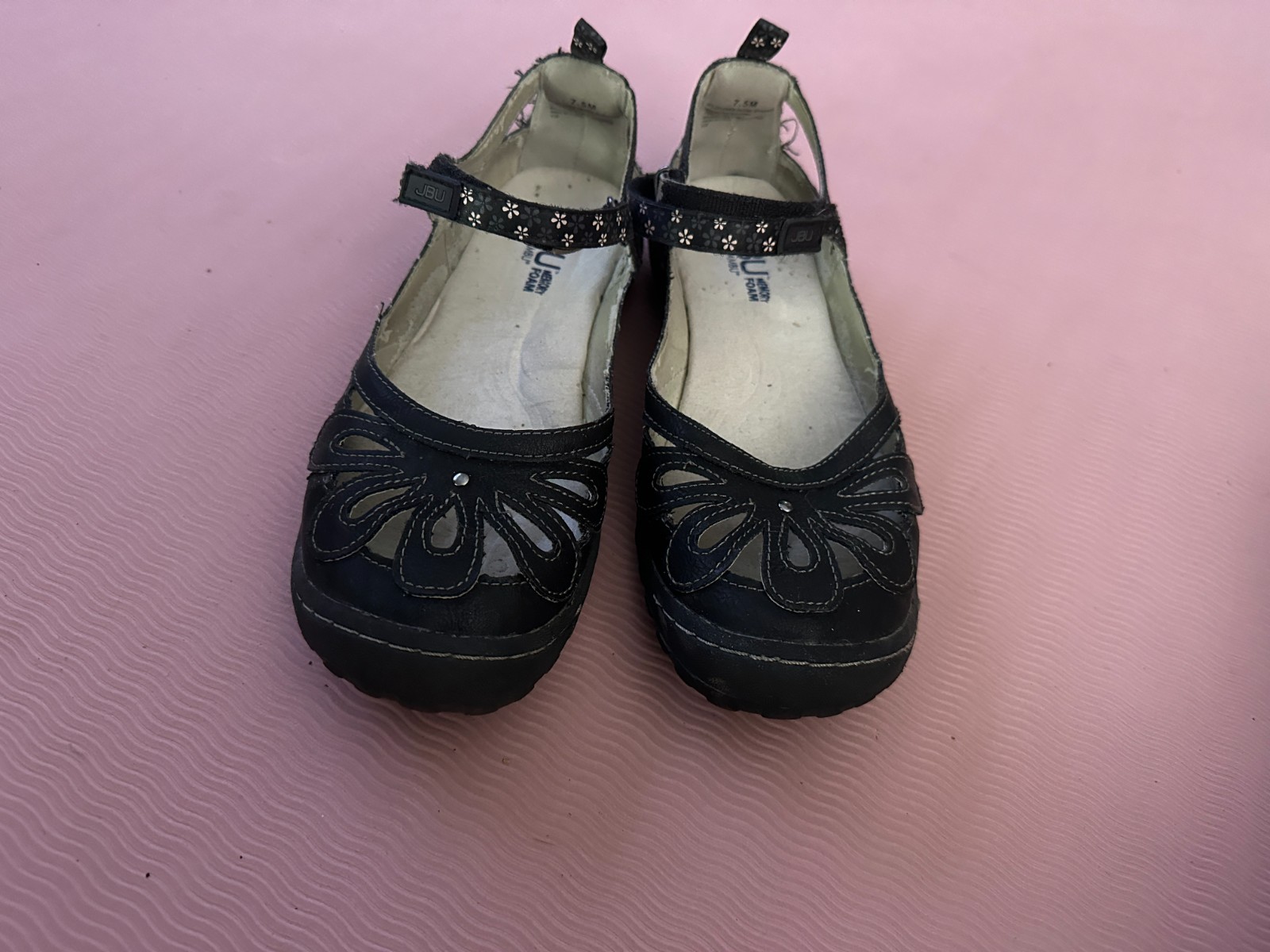 Women’s black JBU comfort shoes Sz 7.5