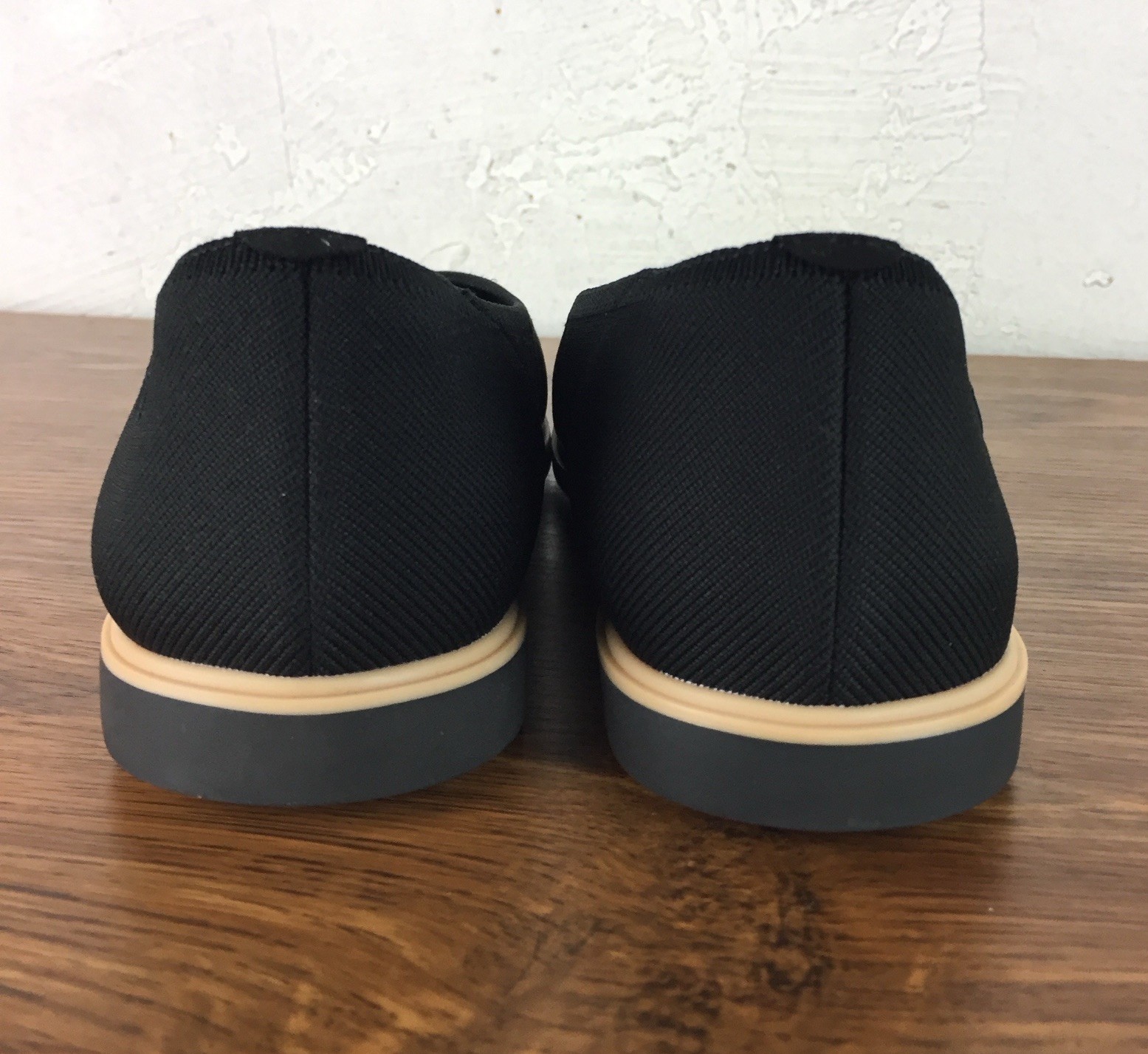 Vivaia Black Veronica Point Toe All Day Comfort Ballet Flats Knit Women Size 39
