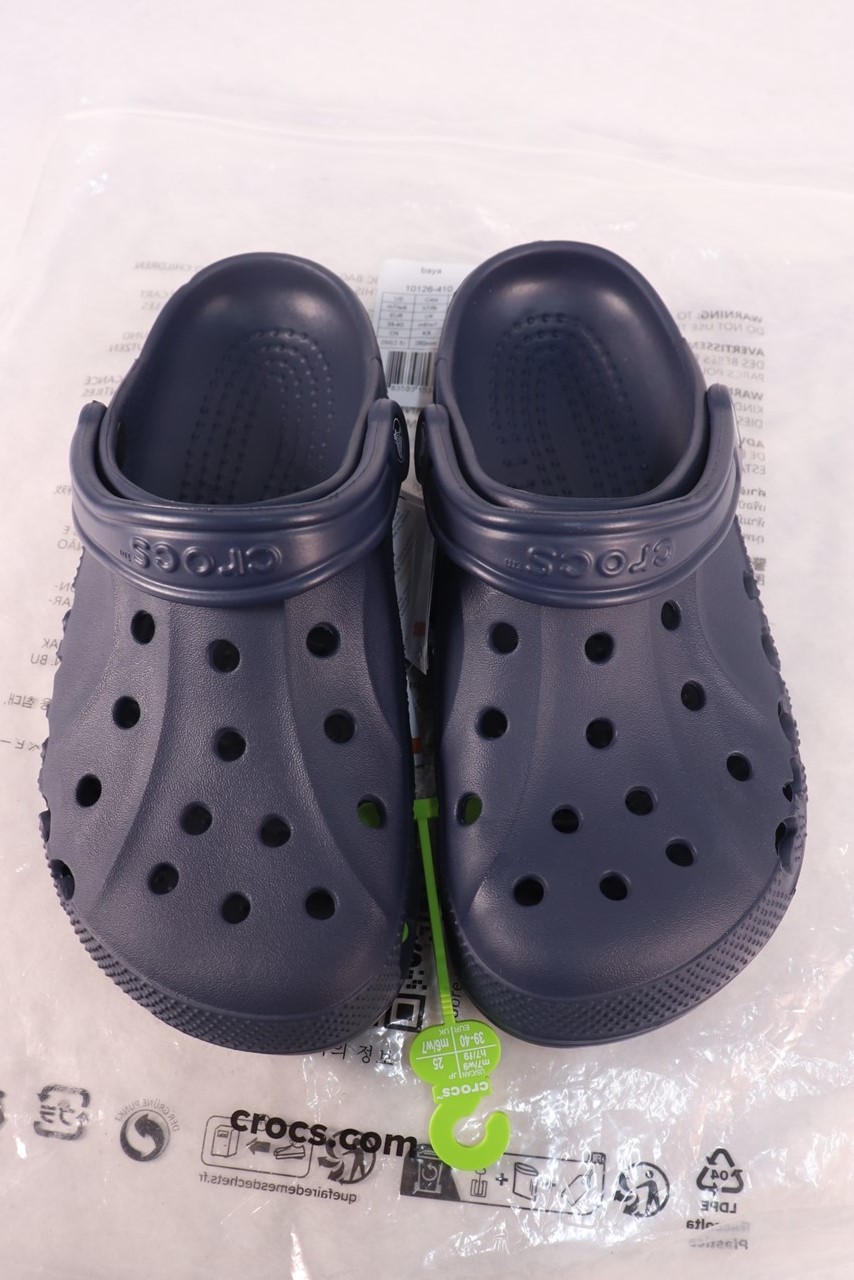 Crocs Adult Baya Clogs, Navy , W9/M7
