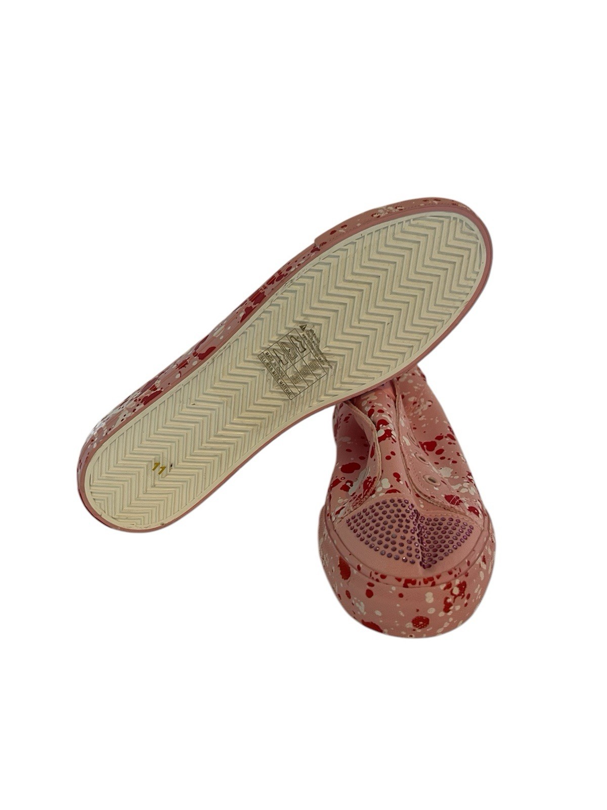 Sneakers Marc Ecko Pink And Red Slip Ons Sneakers Size 11 no box Brand New
