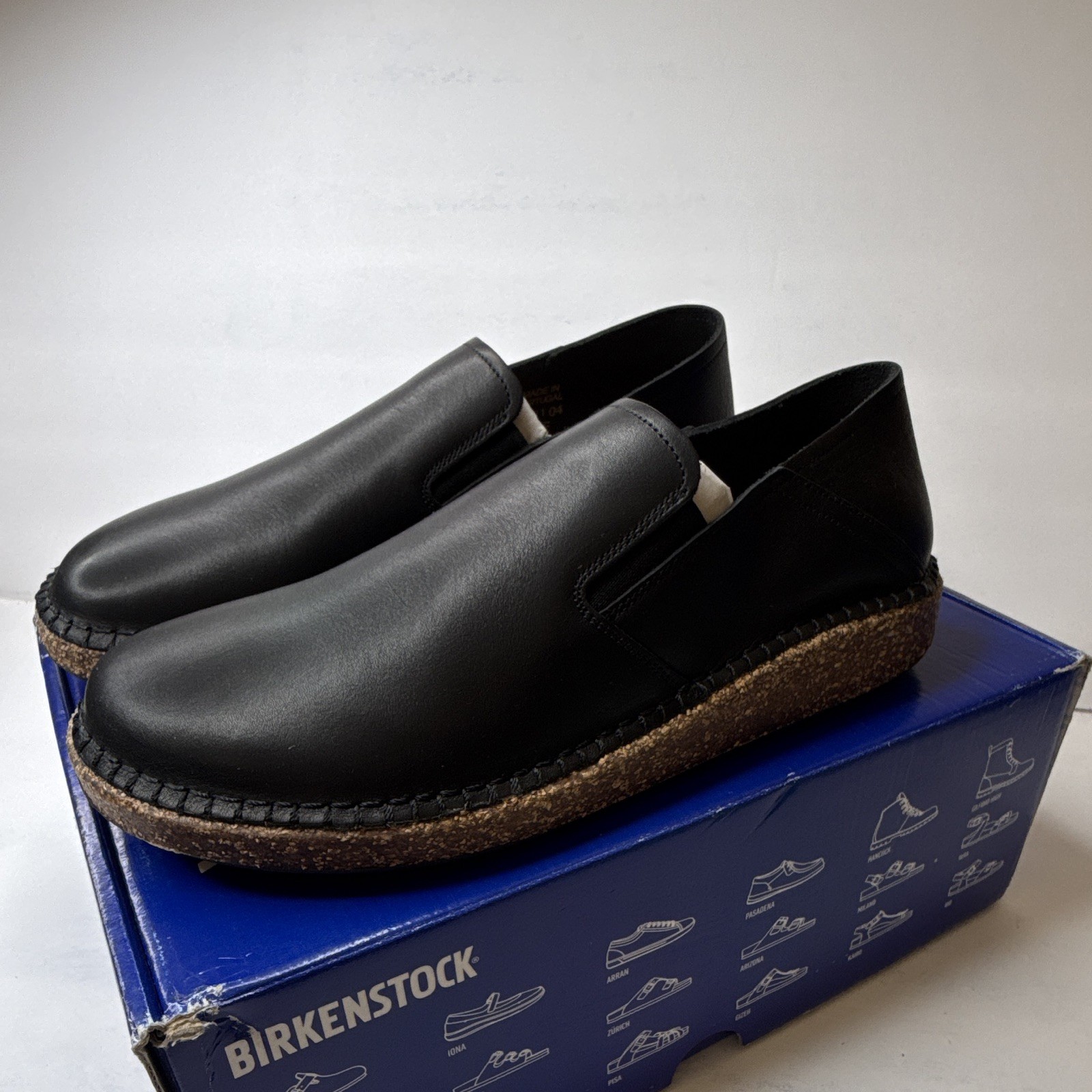 Birkenstock Callan Black Leather- EU 39 Narrow US Women’s Size 8