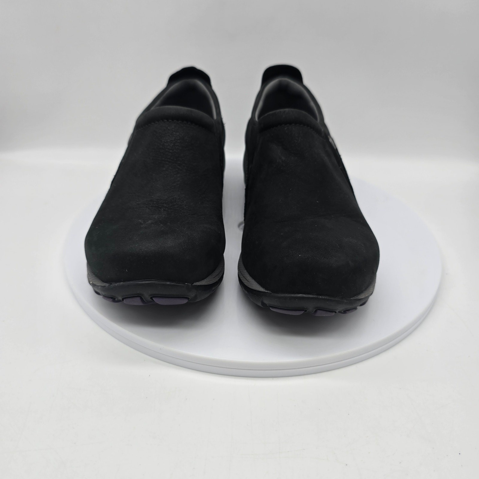 Dansko Patti Milled Nubuck Slip-On Clog Shoes Waterproof Comfort Black 37 US 7
