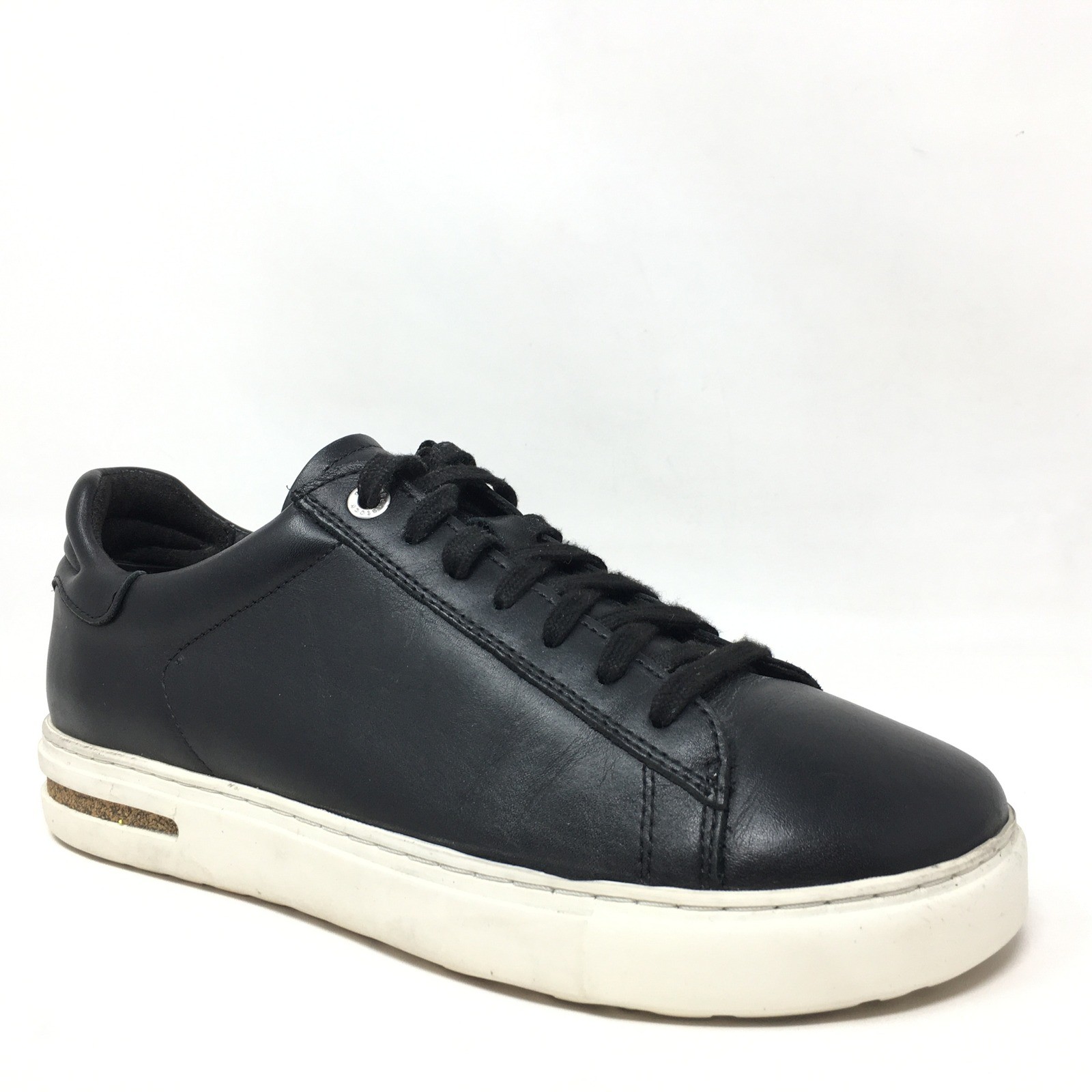 Birkenstock Bend Low Sneakers Shoes Womens Size 7 US 38 EU Black Leather