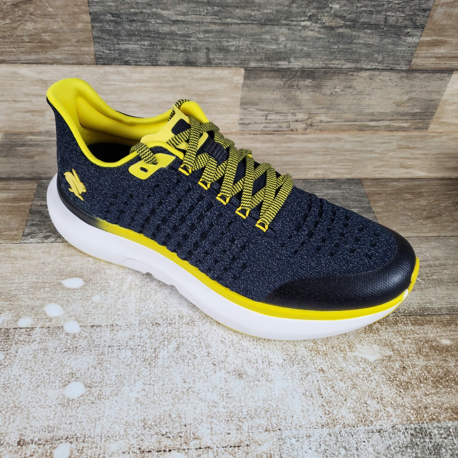 Rabbit Dream Chaser Womens Shoes Sz 10 Blasing Yellow Lace Up Round Toe Sneakers