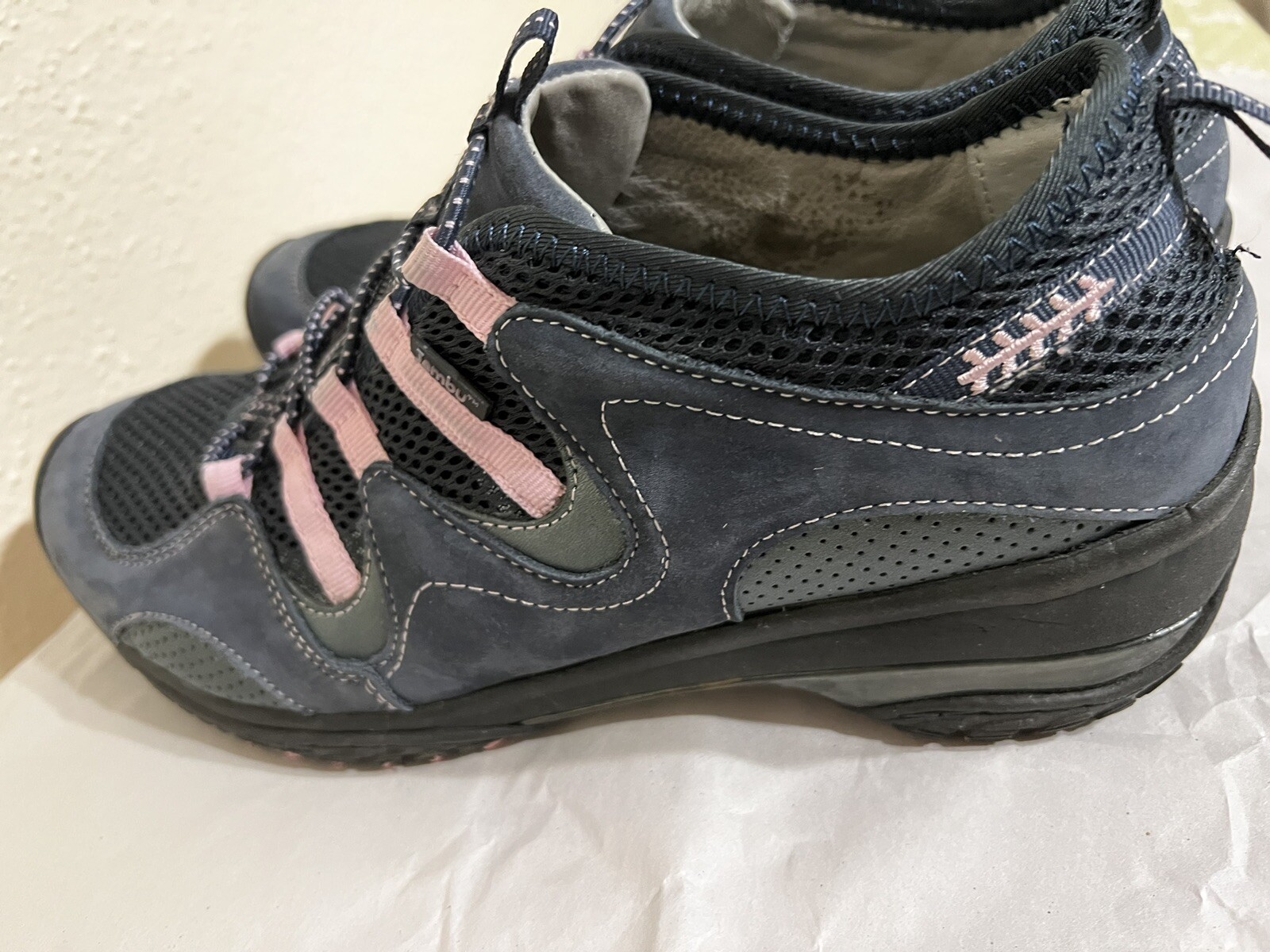 Jambu Himalaya Women’s Sz 9.5” Nubuck Leather All Terra Athletic Walking Shoes