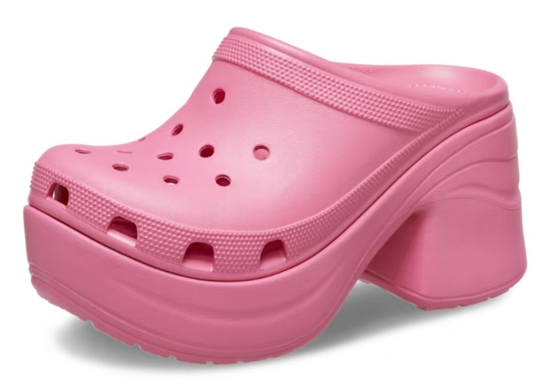 Crocs Siren Clog Women’s Sizes 6 7 8 9 10 11 Hyper Pink Bone Black 208547