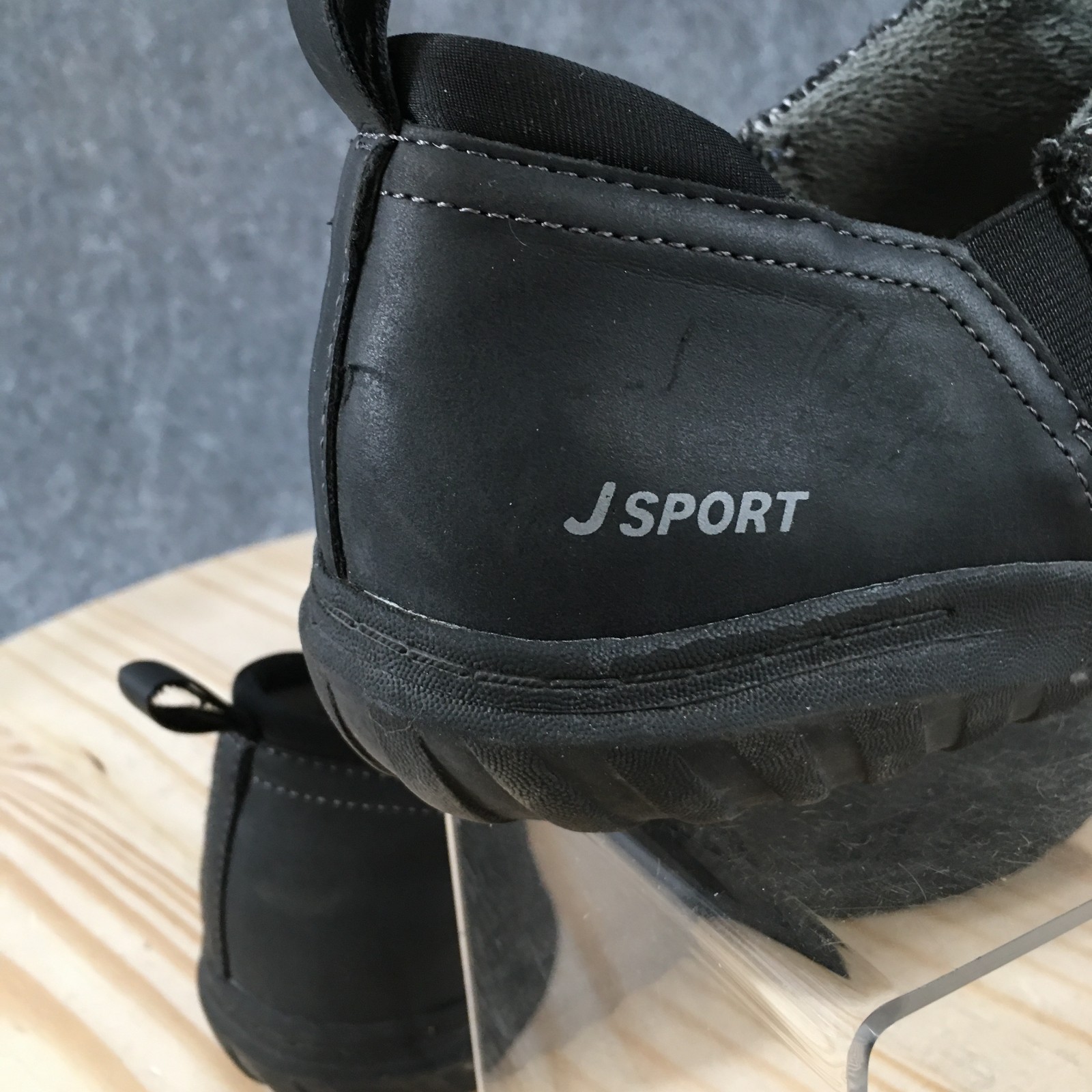 JSport by Jambu Alice Shoes Womens 9 M Slip On Round Toe Comfort Low Top Black