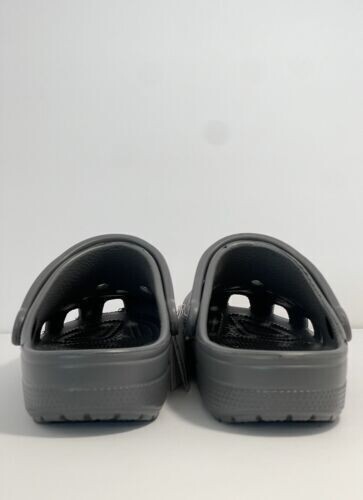 Crocs Unisex Classic Clog 10001-0DA Slate Grey Men’s Size 10 / Womens 12 (1661)*