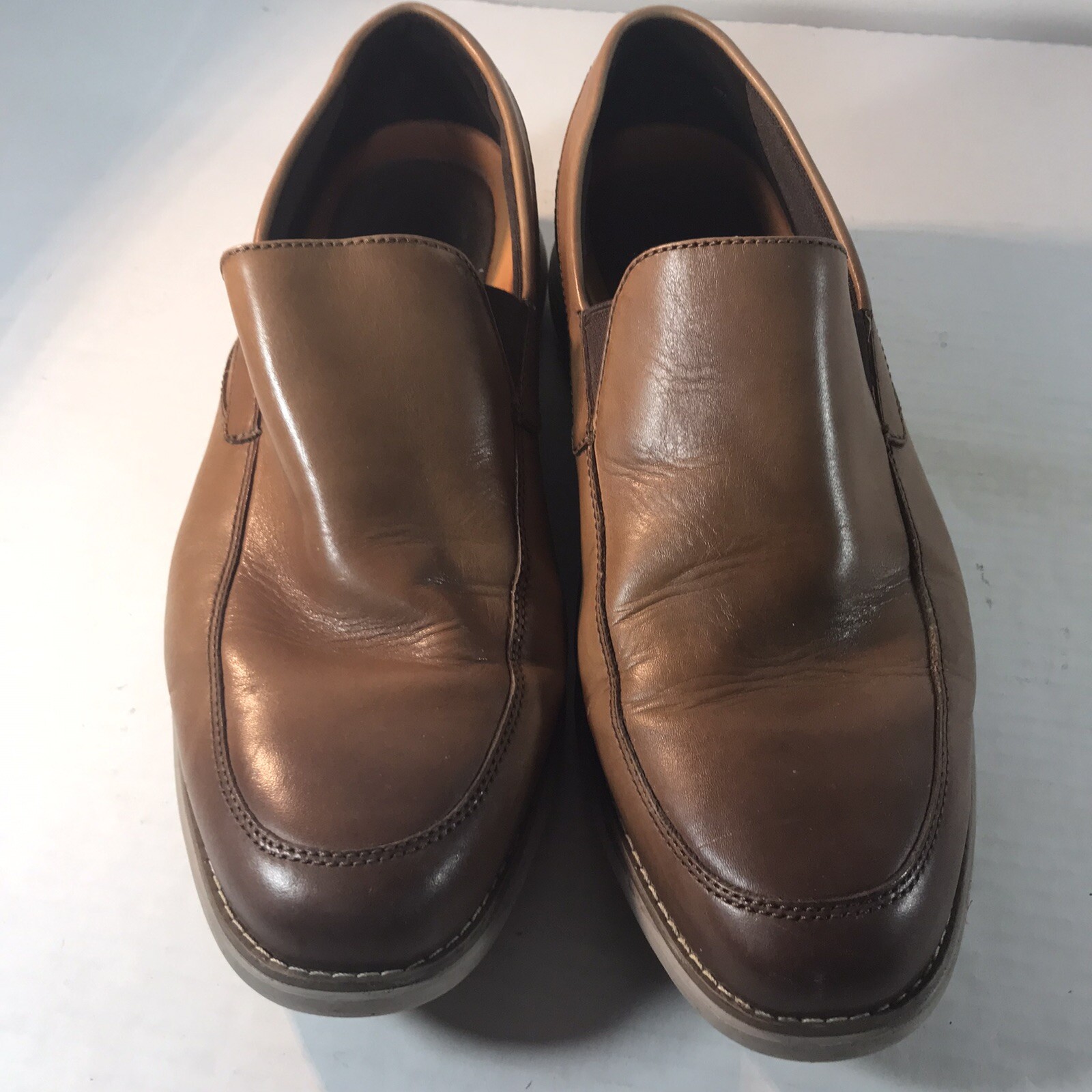 Rockport Lt. Brown Leather Loafers Mens Size 10 Bangladesh