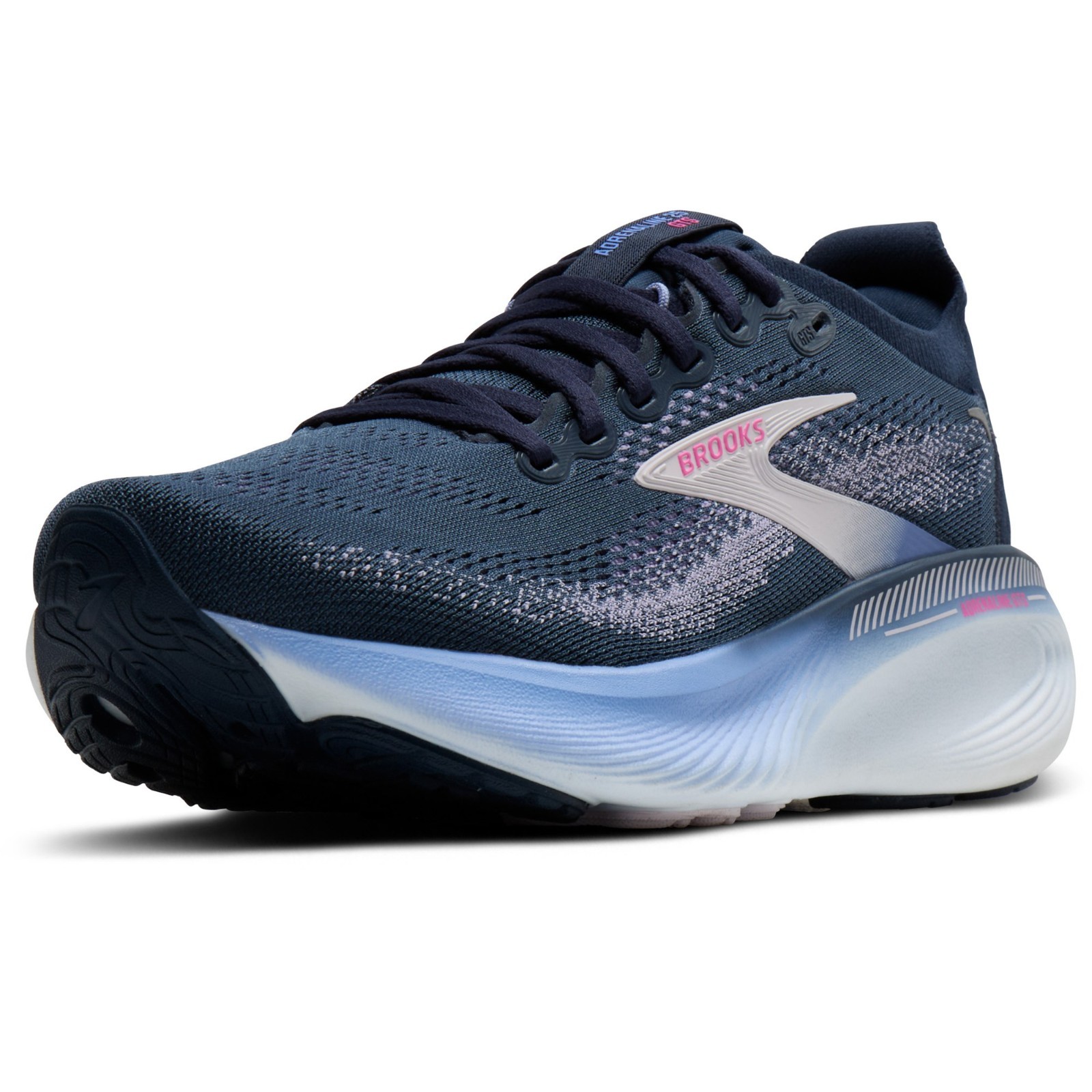 Brooks Women’s Adrenaline GTS 25 Road-Running Shoes Spellbound/Blazing Bell/Pink