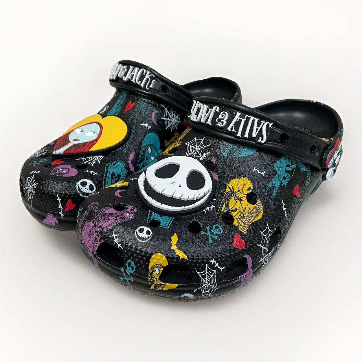 Tim Burton’s The Nightmare Before Christmas Jack Sally Classic Clog M6/W8 New