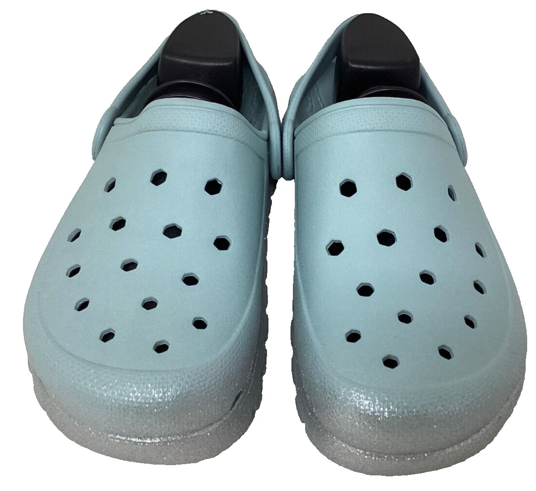 Skechers Women’s Foamies Arch Fit Footsteps Slip On Clogs Lt.Blue Size:6 101O