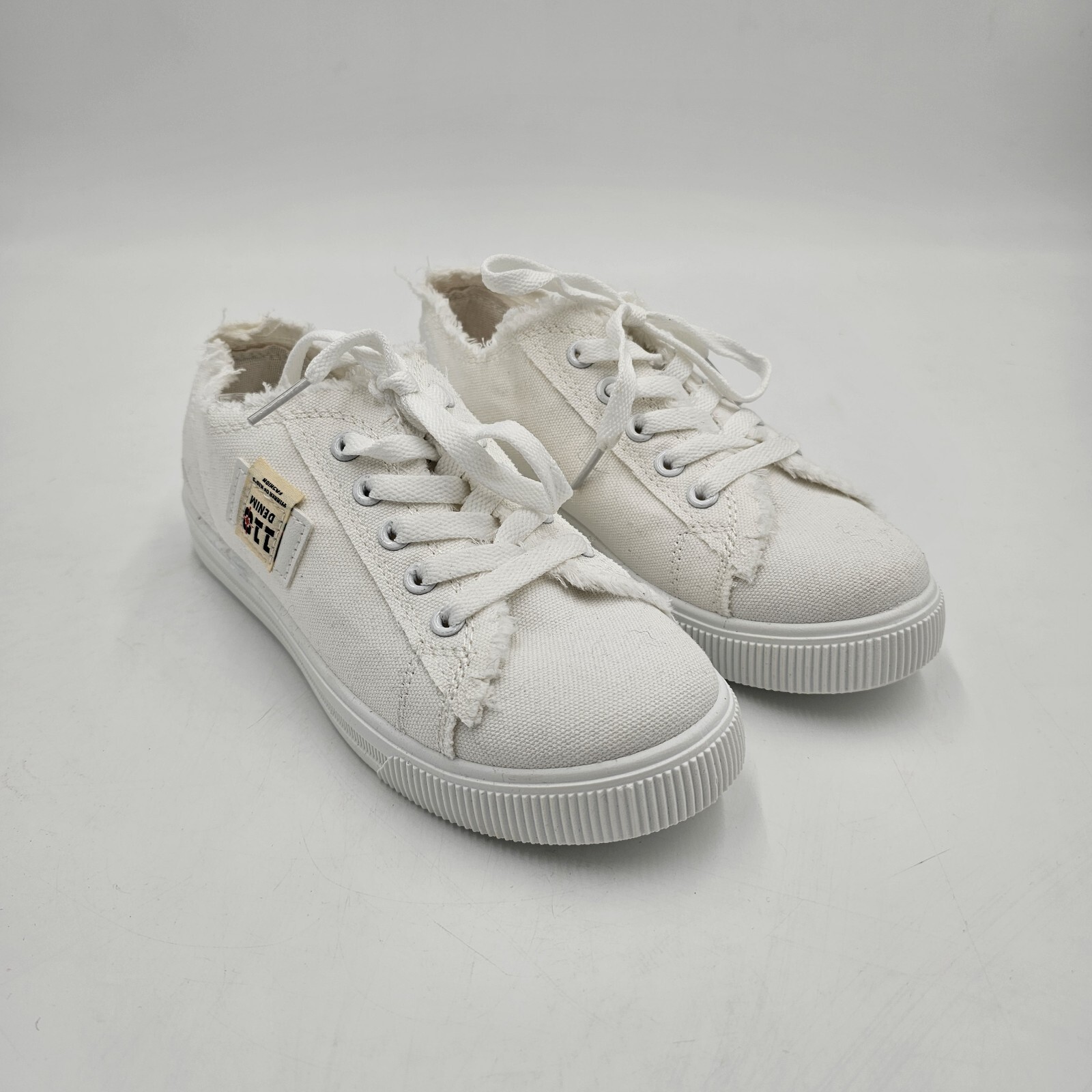 Women’s Classic Canvas Shoes, Lace Up Low-top Casual Shoes Footwear 6.5 (US)