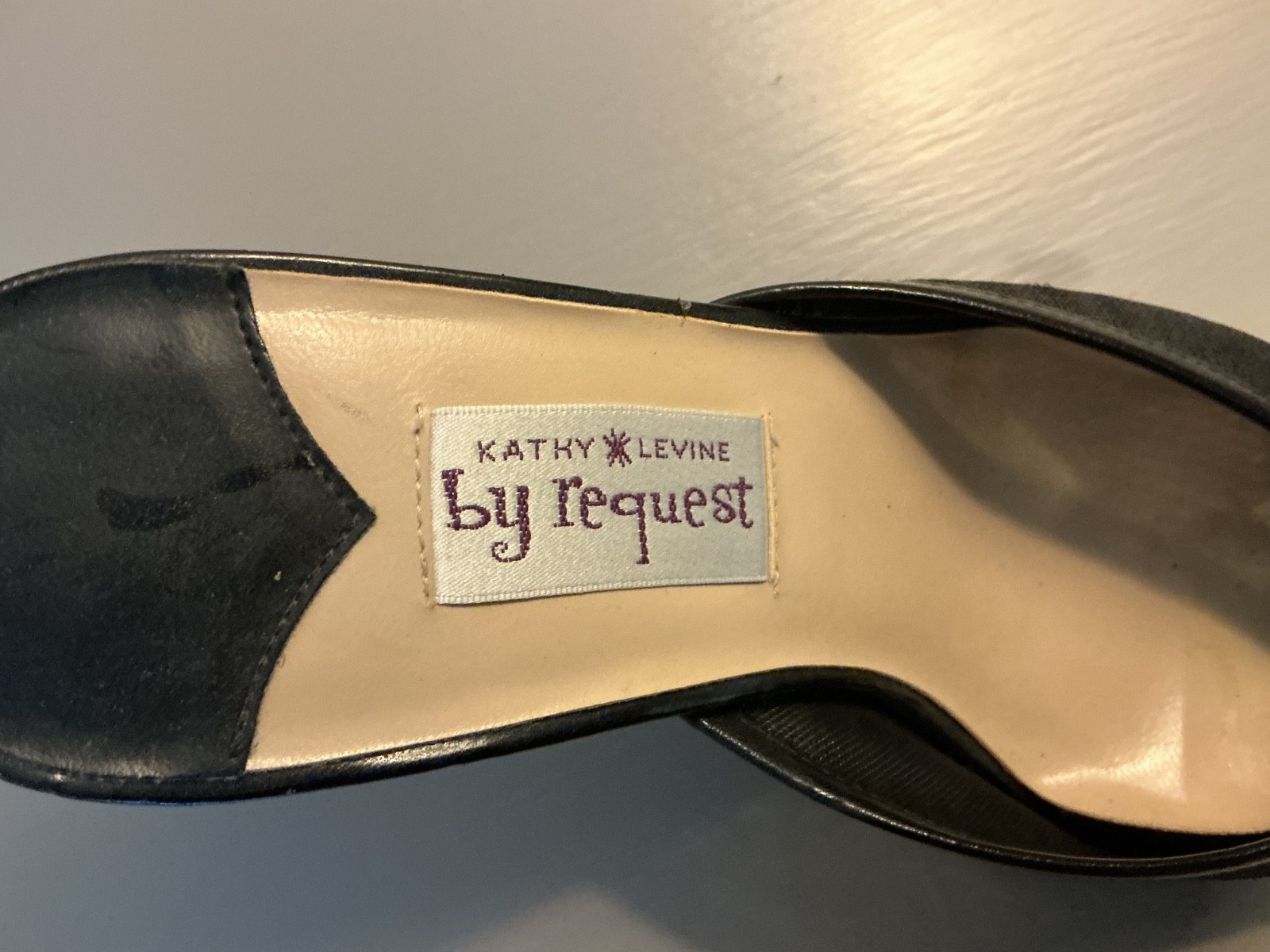 Kathy Levine by Request slip on shoes