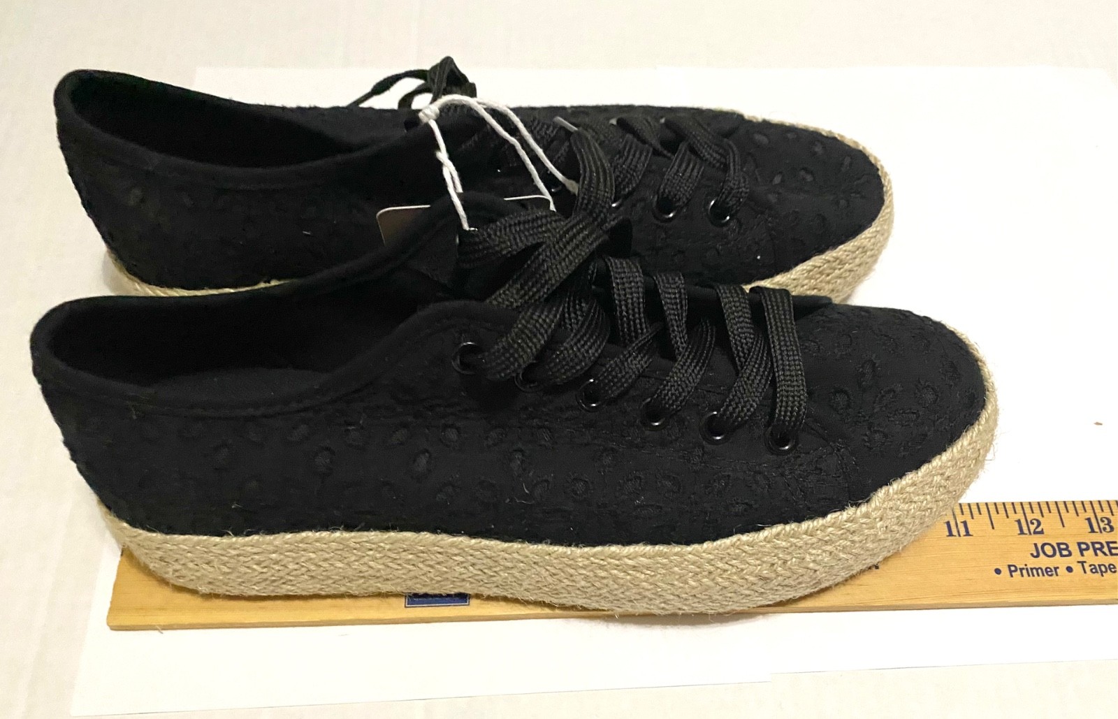 NIB – Women’s – Serra Espadrille Sneaker Shoes – Size 10 – Black