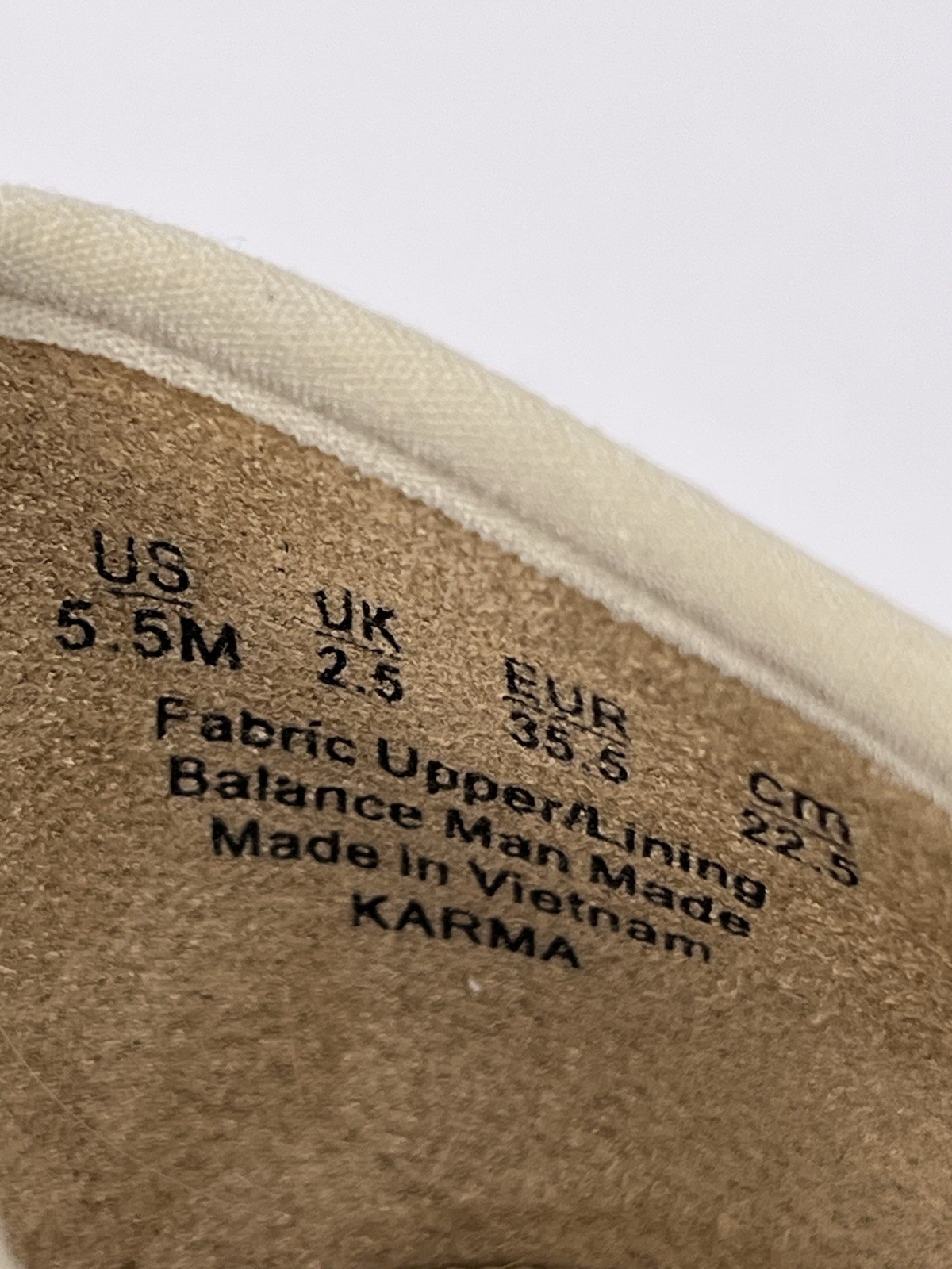 LifeStride Women’s Karma Loafer Espadrille Wedges Almond Toe Jute Wrap Sz 5.5