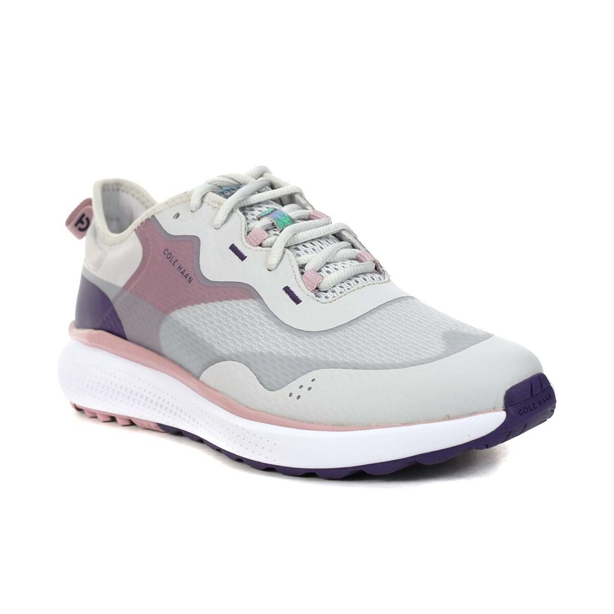 Cole Haan Women’s ZeroGrand Fairway Grey/Blackberry/Mauve/White Golf/Outdoor …