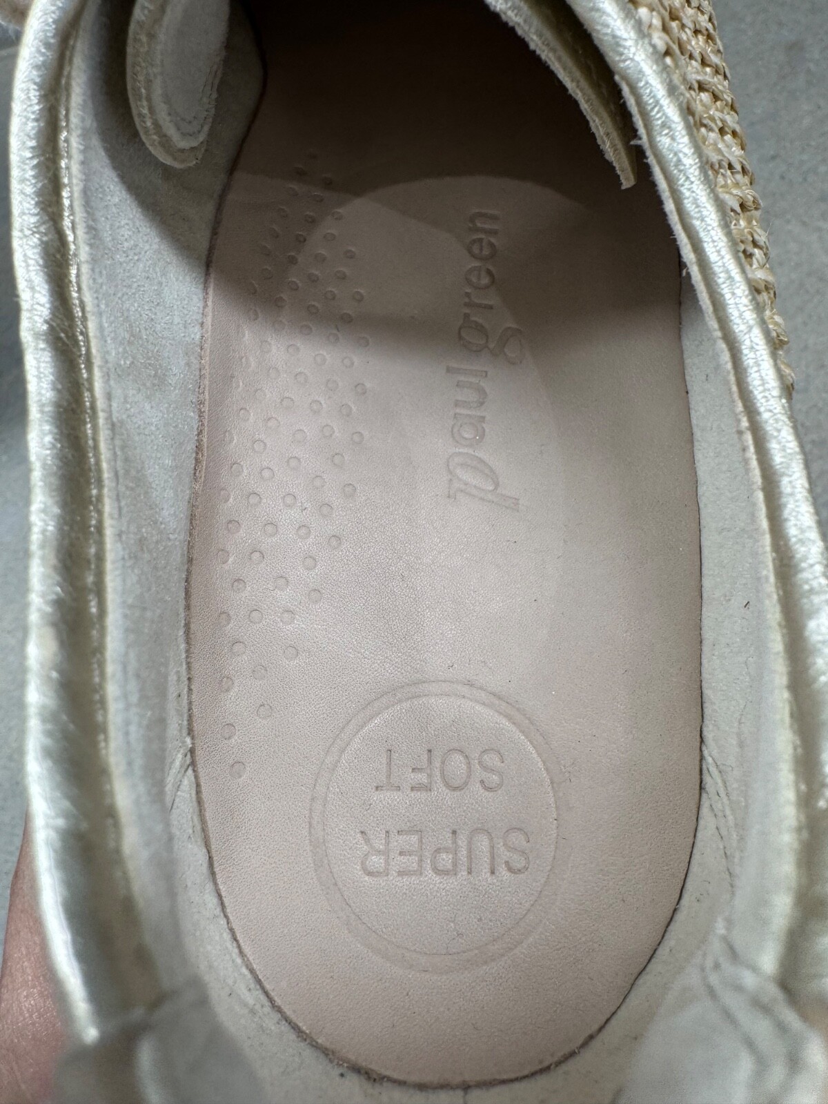 New paul green Rachael Suede Textile Sneakers 10.5 US
