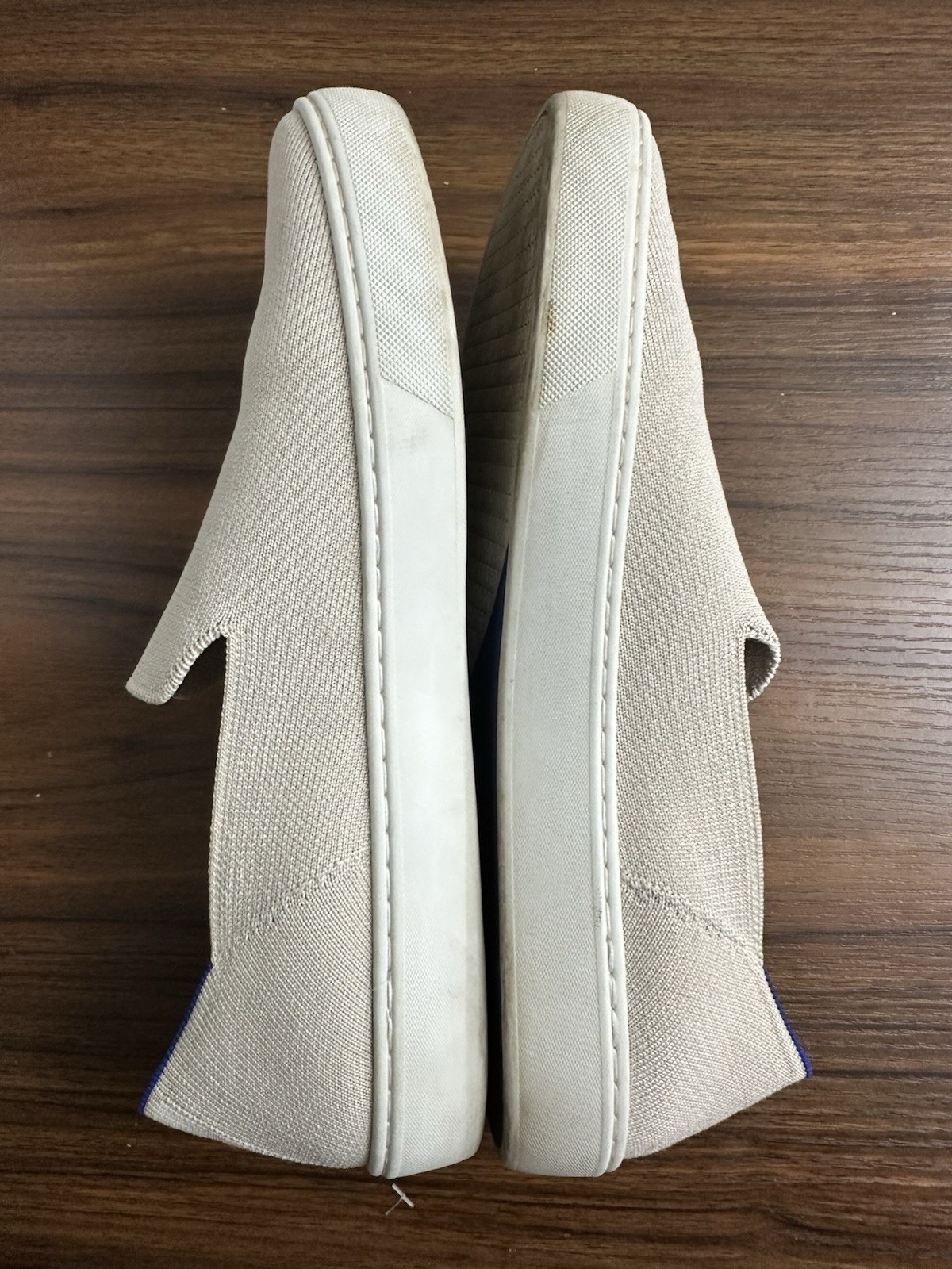 Rothy’s The Original Slip On Sneaker Latte Color Womens 11.5
