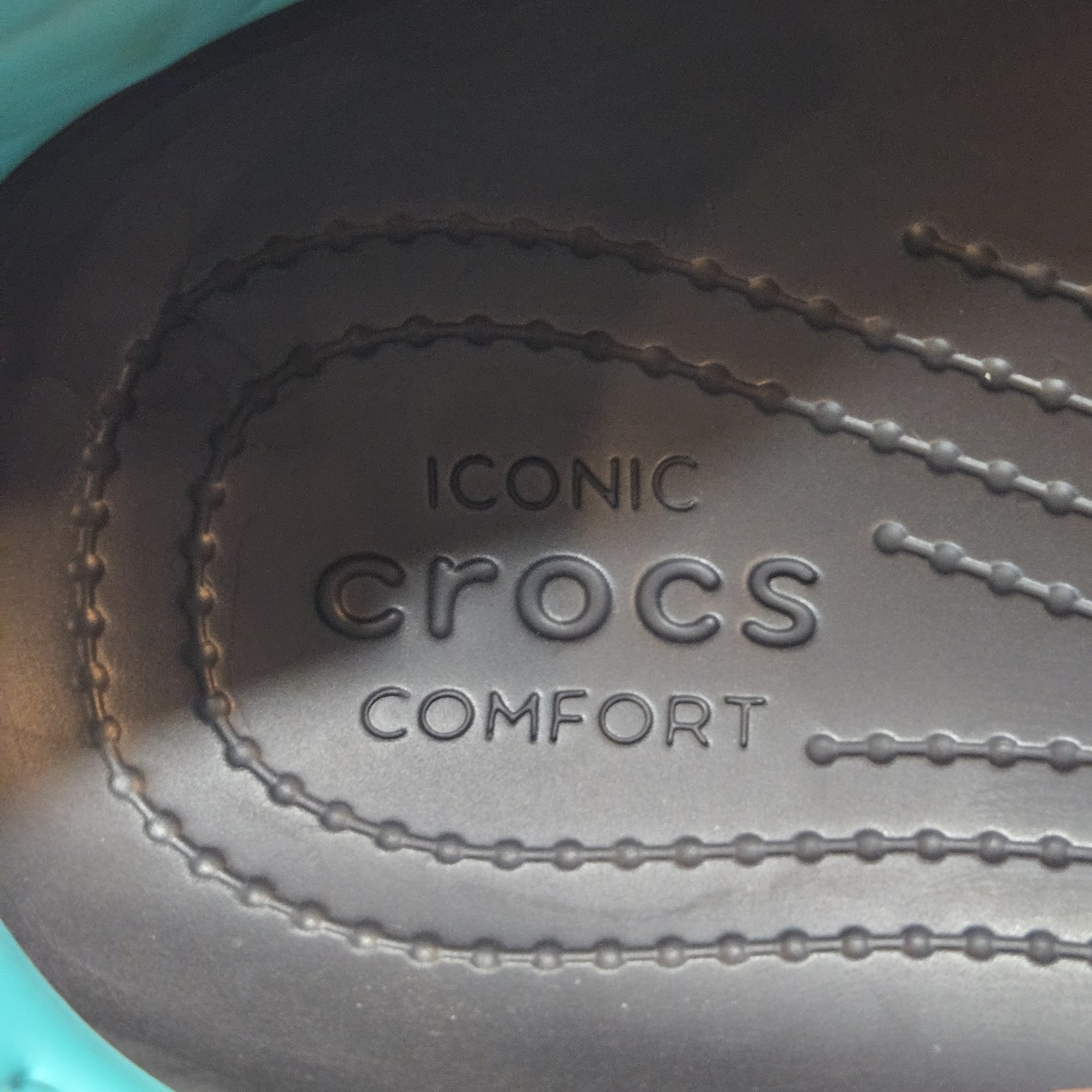 Crocs Classic All Terrain Mens 7 Womens 9 Blue Teal Purple Adjustable Chunky