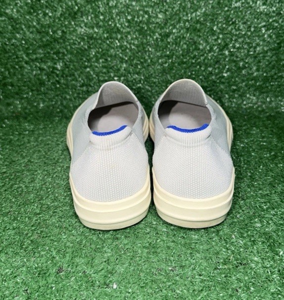 Rothy’s The Sneaker Womens Size 7.5 White Honeycomb Grey Slip On Comfort Loafers