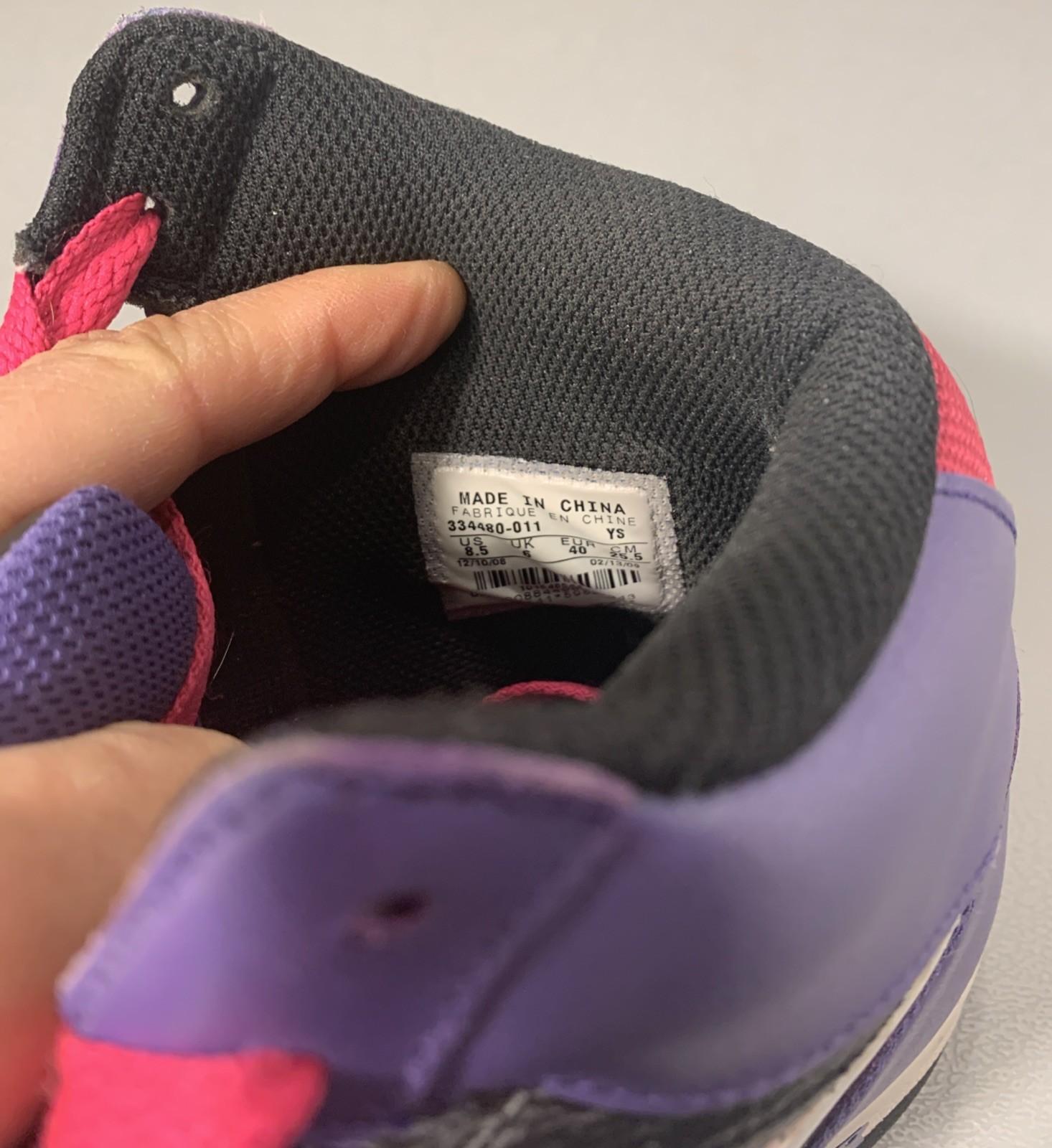 🔥2008 Nike 334480-011 Air Prestige III Purple/Pink Vintage Sneakers Women’s 8.5