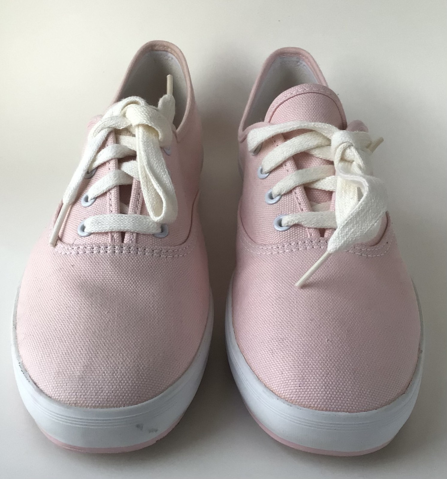 KEDS Champion Casual Lace Up Canvas Sneakers, Pink Coral (Size 8)