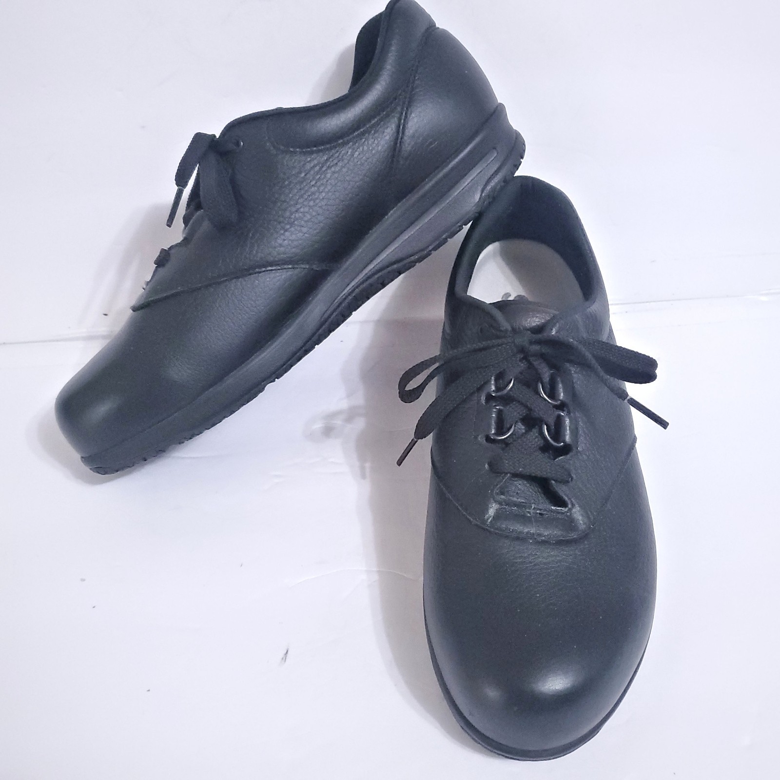 SAS WOMENS SHOES 8.5 W BLACK “LIBERTY” SLIP-RESISTANT COMFORT DIABETIC APVD