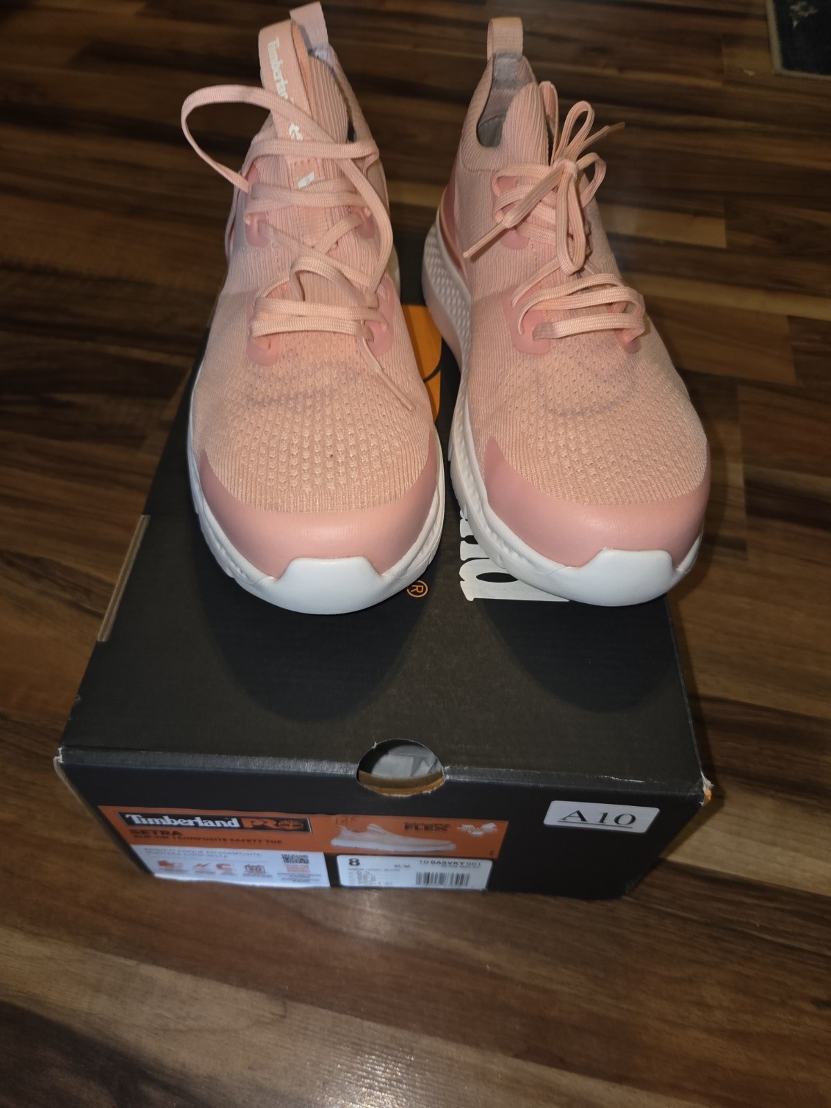 Timberland Pro Serta Slip on Composite Safety Toe Women’s Size 8 Pink