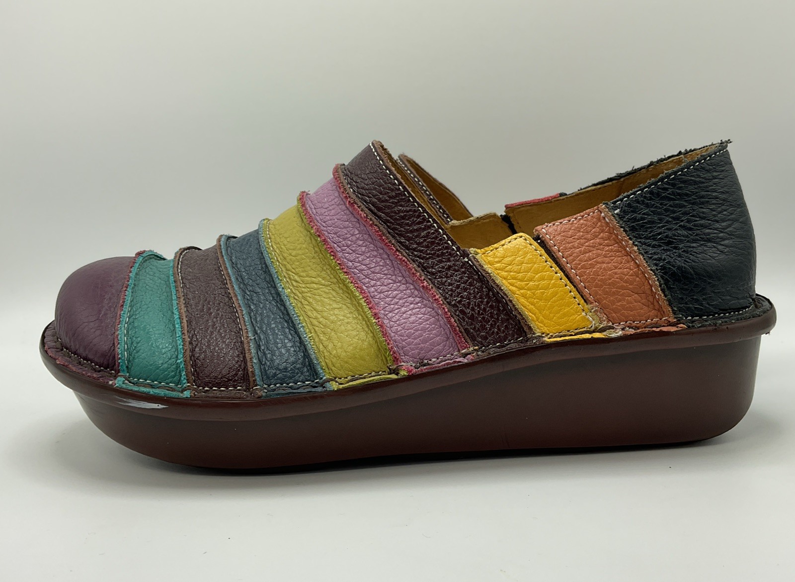 Spring Step Firefly Leather Loafer Multi Women EU 38/7.5 Art to Wear Bohemian