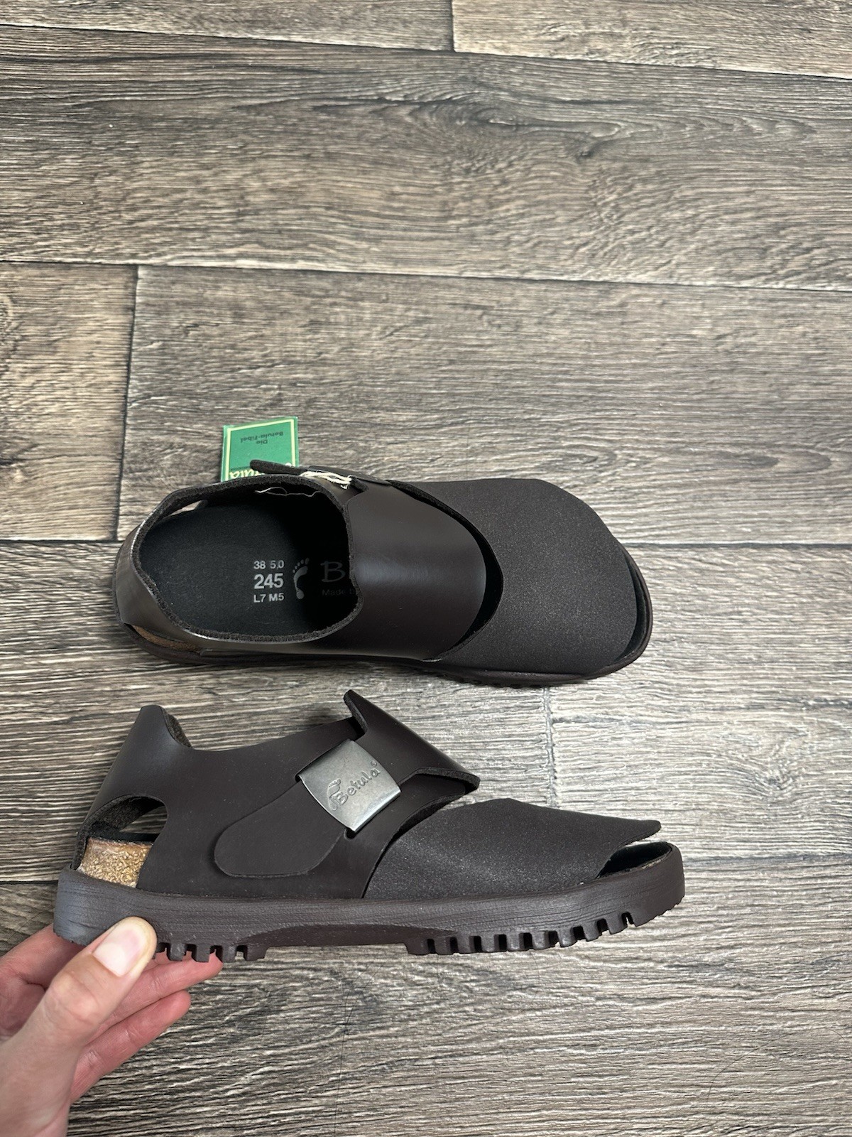 birkenstock betula women shoes brown eu38 uk5 us7