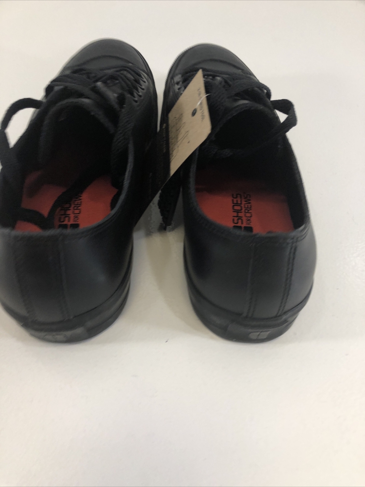 Shoes For Crews Womens Old School Low Rider IV Leather Shoe Size 9 Black New