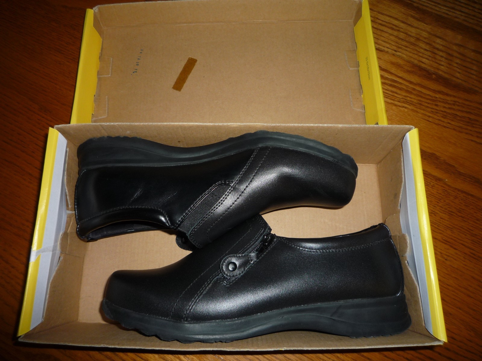 Dr Scholl’s Women’s Duty Marci Black Shoes 10W Wide Width Gel Pad Insole w/ Box