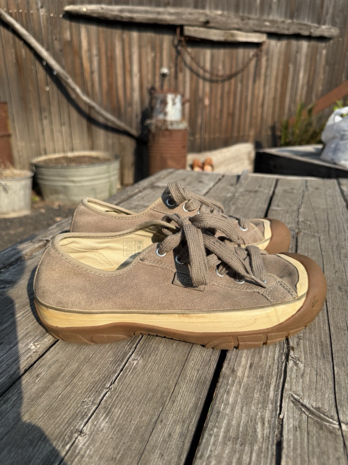Women’s Keen Ventura Suede Bumper Toe Sneakers Size 8.5