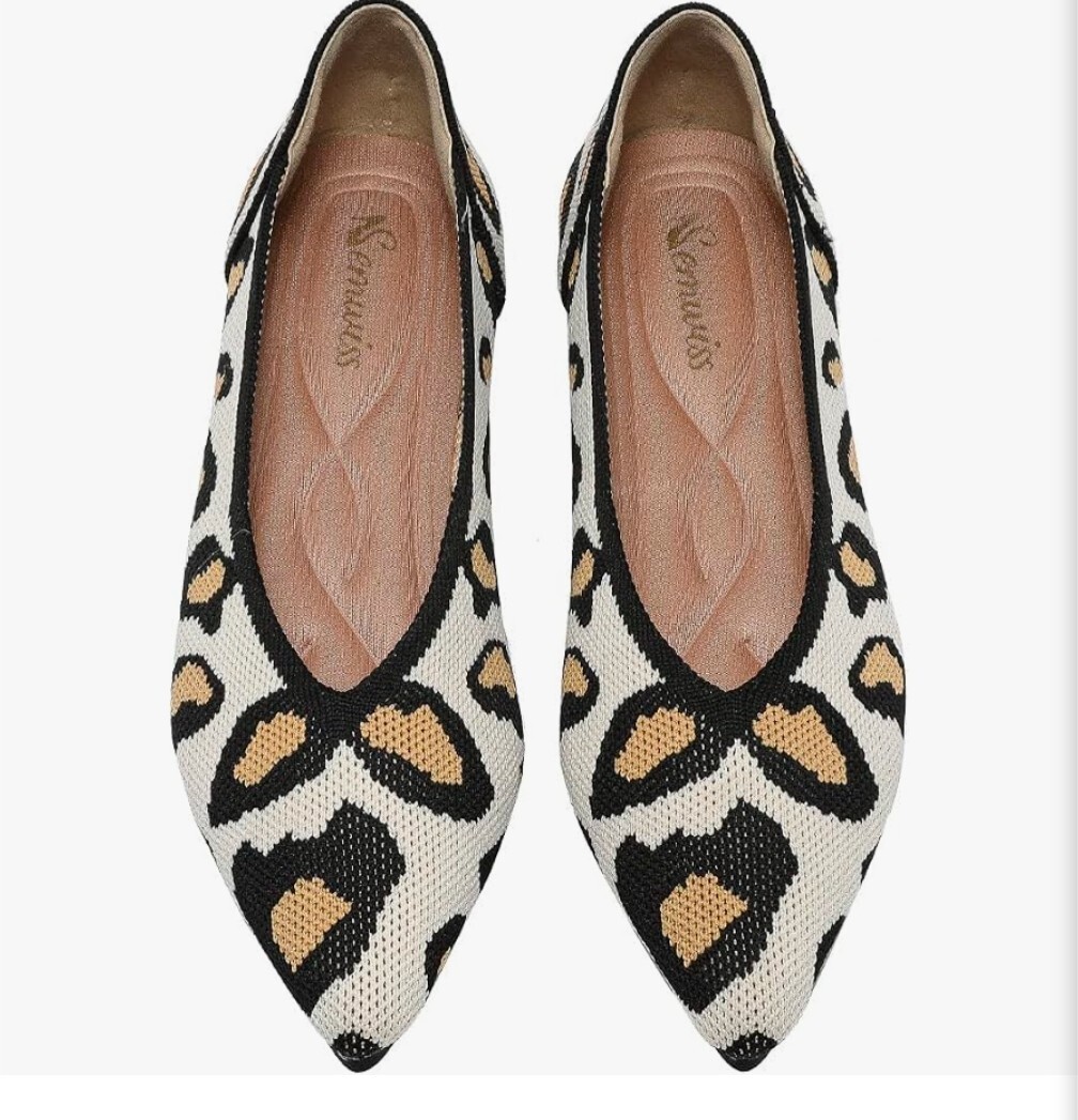 Leopard Print Ballet Flats