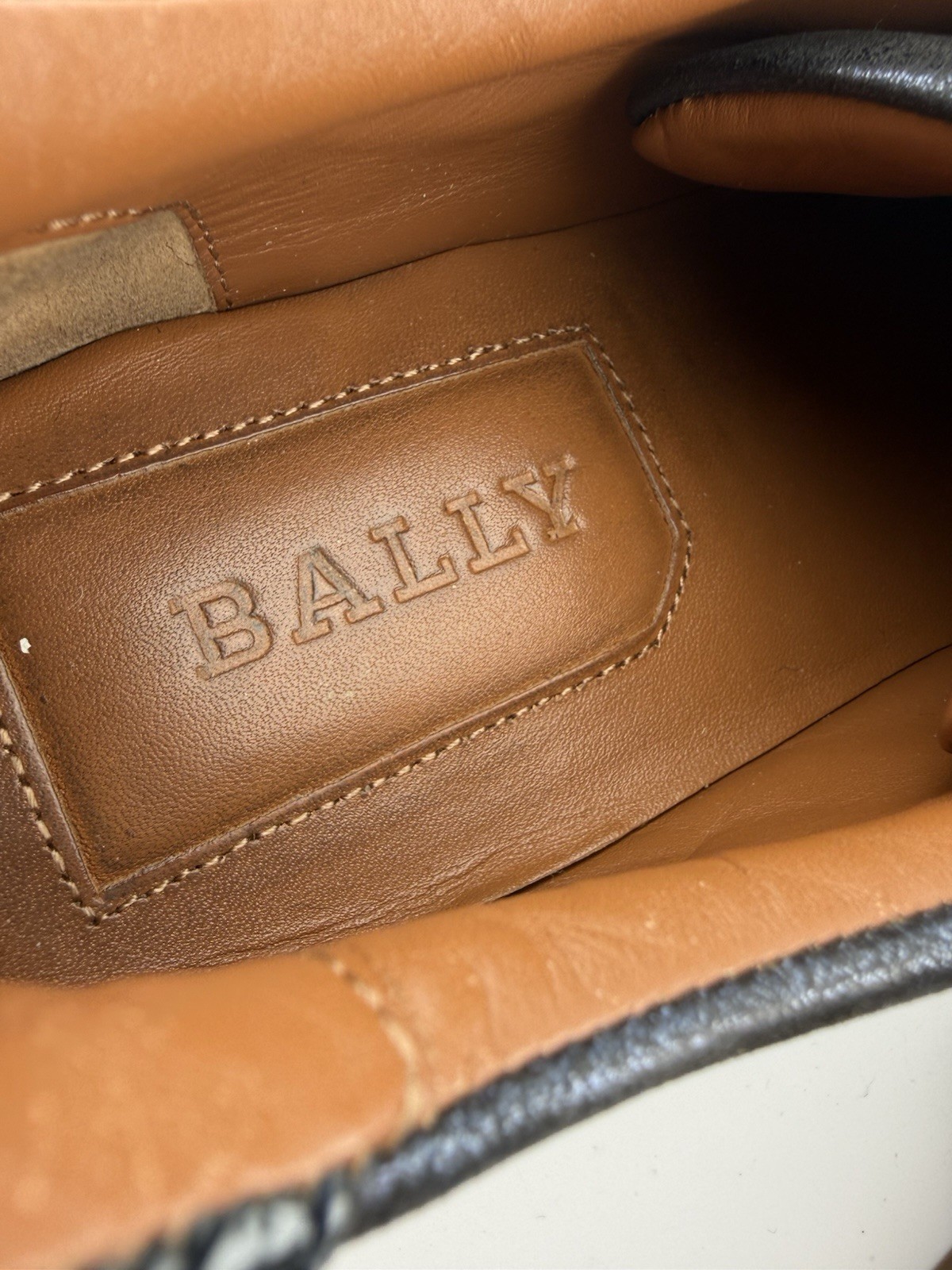 Bally Janette Black Leather Sneaker Women’s US 9M, EU 39.5