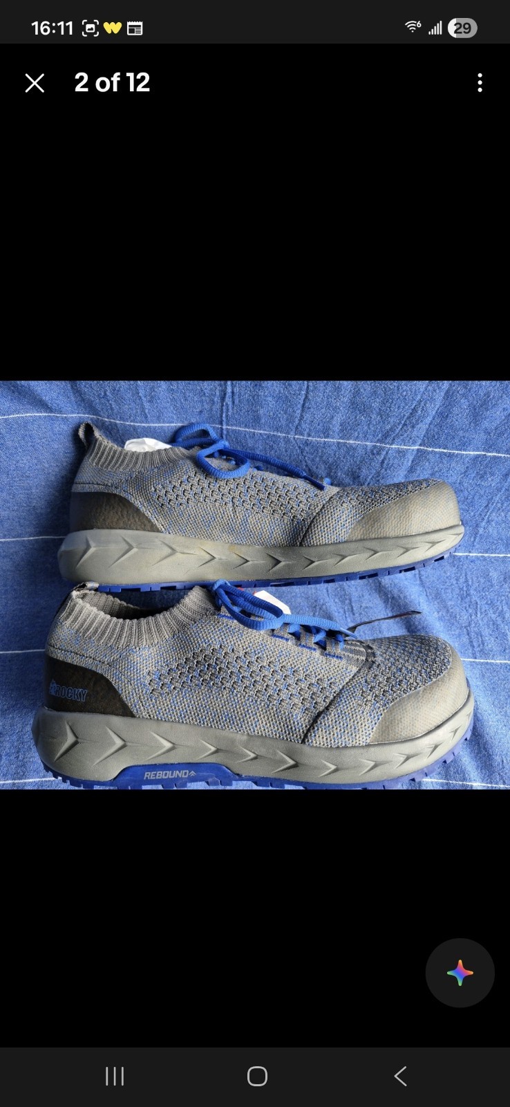 ROCKY COMP TOE NO SLIP WORK SHOES VOL DISC 2/$40 3/$52.5 4/$60 9/9.5/10 BNIB!