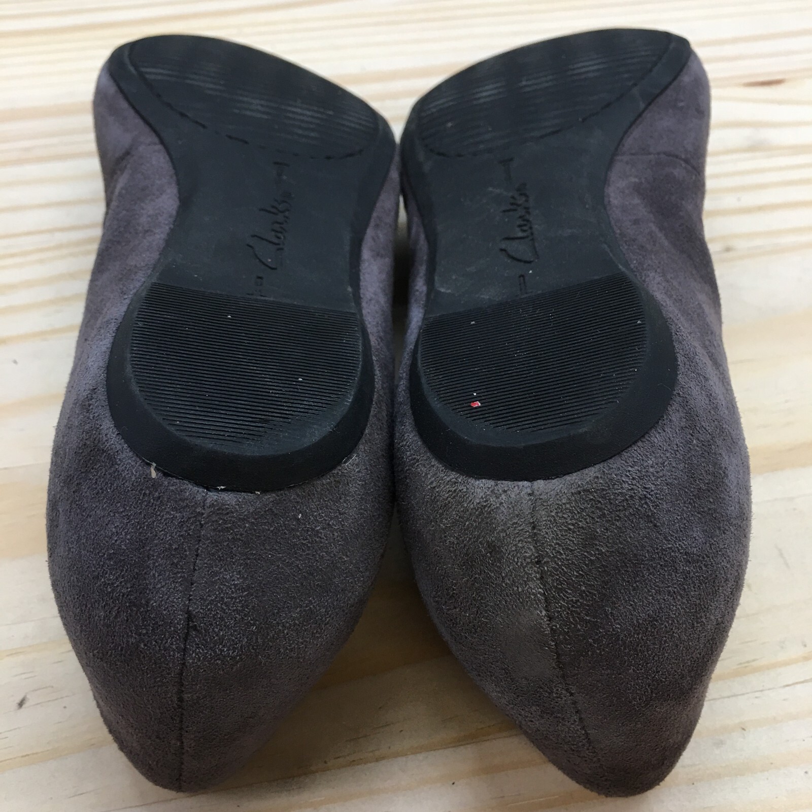 Clarks Artisan Shoes Womens 9 M Alitay Kallen Loafers Purple Almond toe Casual