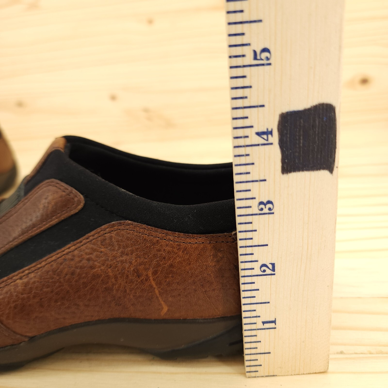 RJ Colt Women’s Slip On Shoes Sz 8 M Brown Leather Comfort Outdoor Western Walk