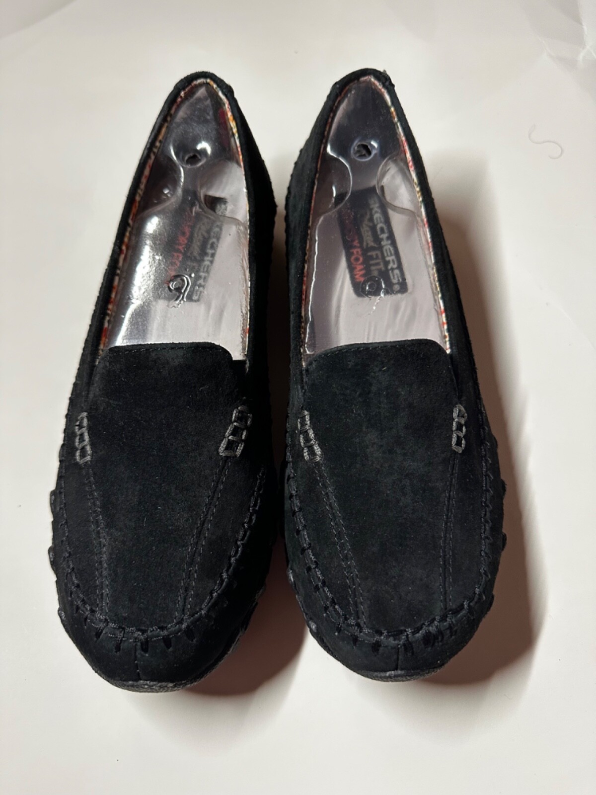 Skechers Relaxed Fit Bikers-Alumni Blk Sz 6