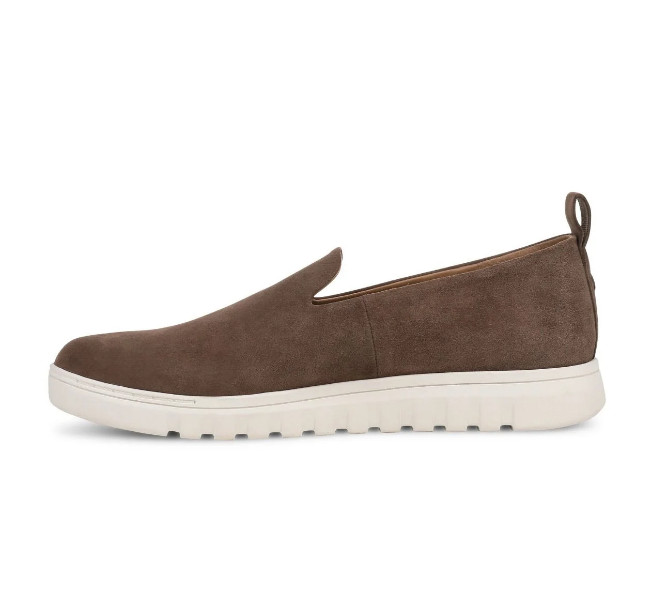 VIONIC Uptown Willa Slip On Sneaker Driftwood Suede NEW
