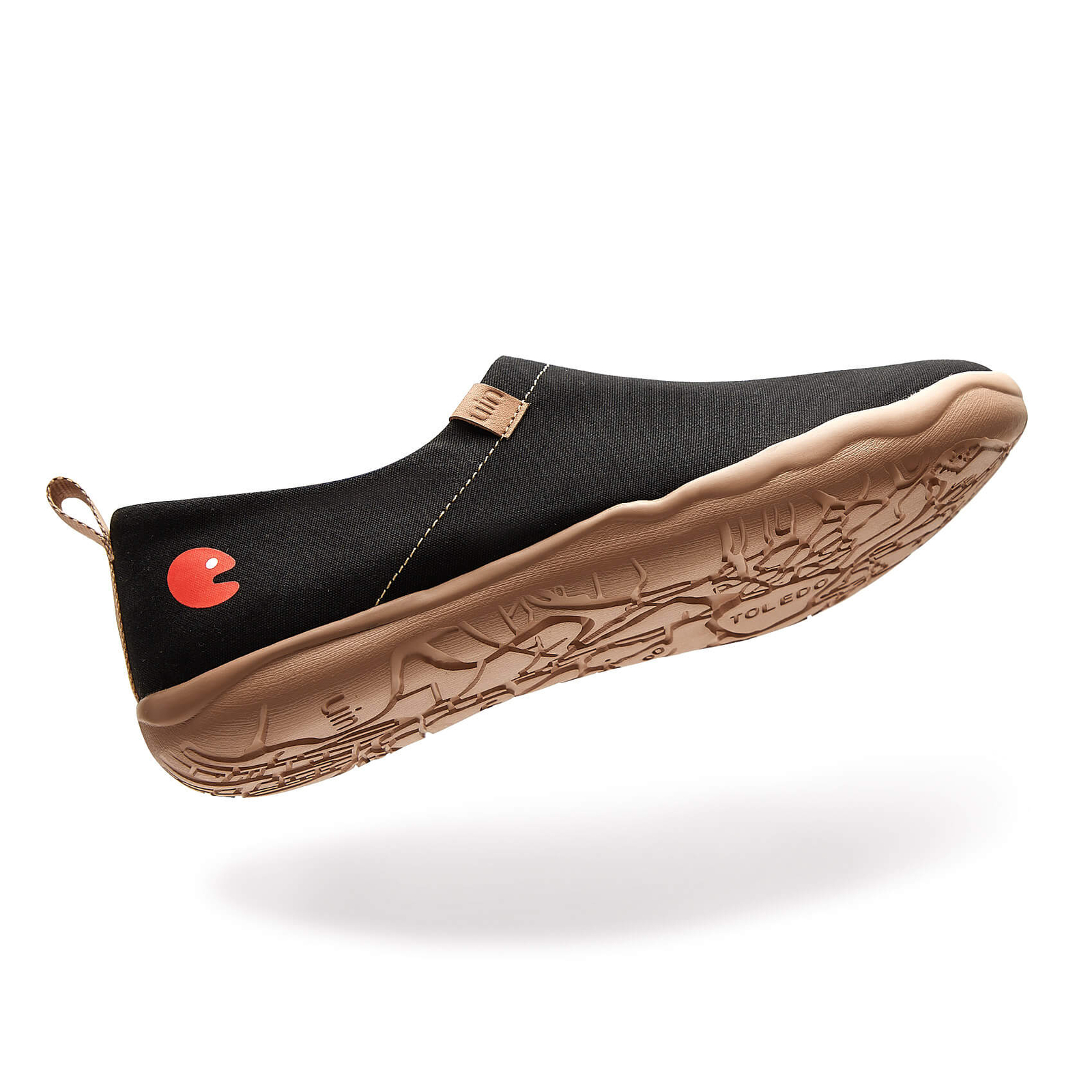 Women Size 5-12 UIN Slip On Shoes Canvas Comfortable Loafers “Toledo Black”