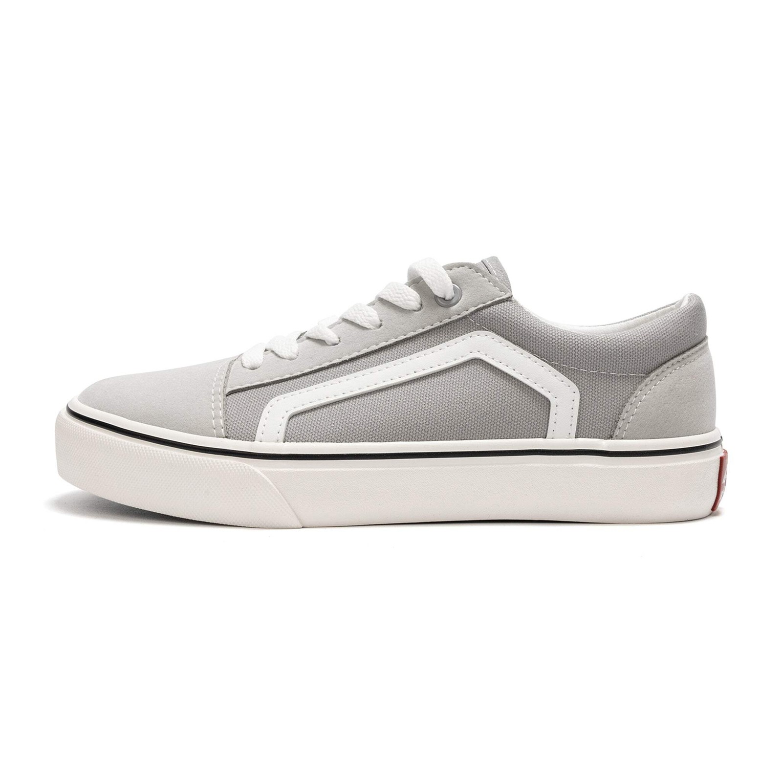 Women’s Classic Retro Canvas Faux Leather Sneakers Low Top Casual Walking Shoes