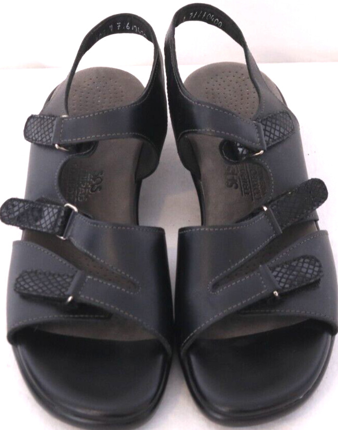 SAS Tripad Tabby Slingback Strappy Black Sandals Shoes Women’s 10.5 N narrow