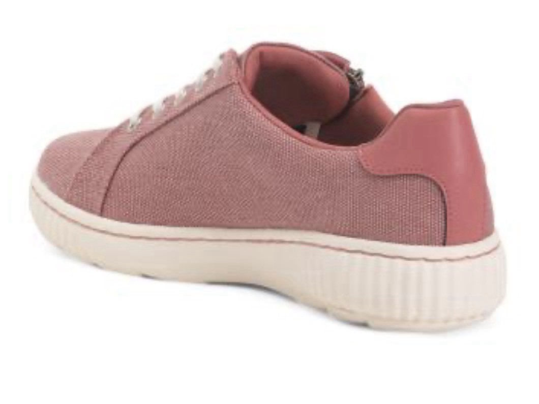 NEW Clarks Collection Caroline Echo Lace Up Sneakers Natural 8.5/M