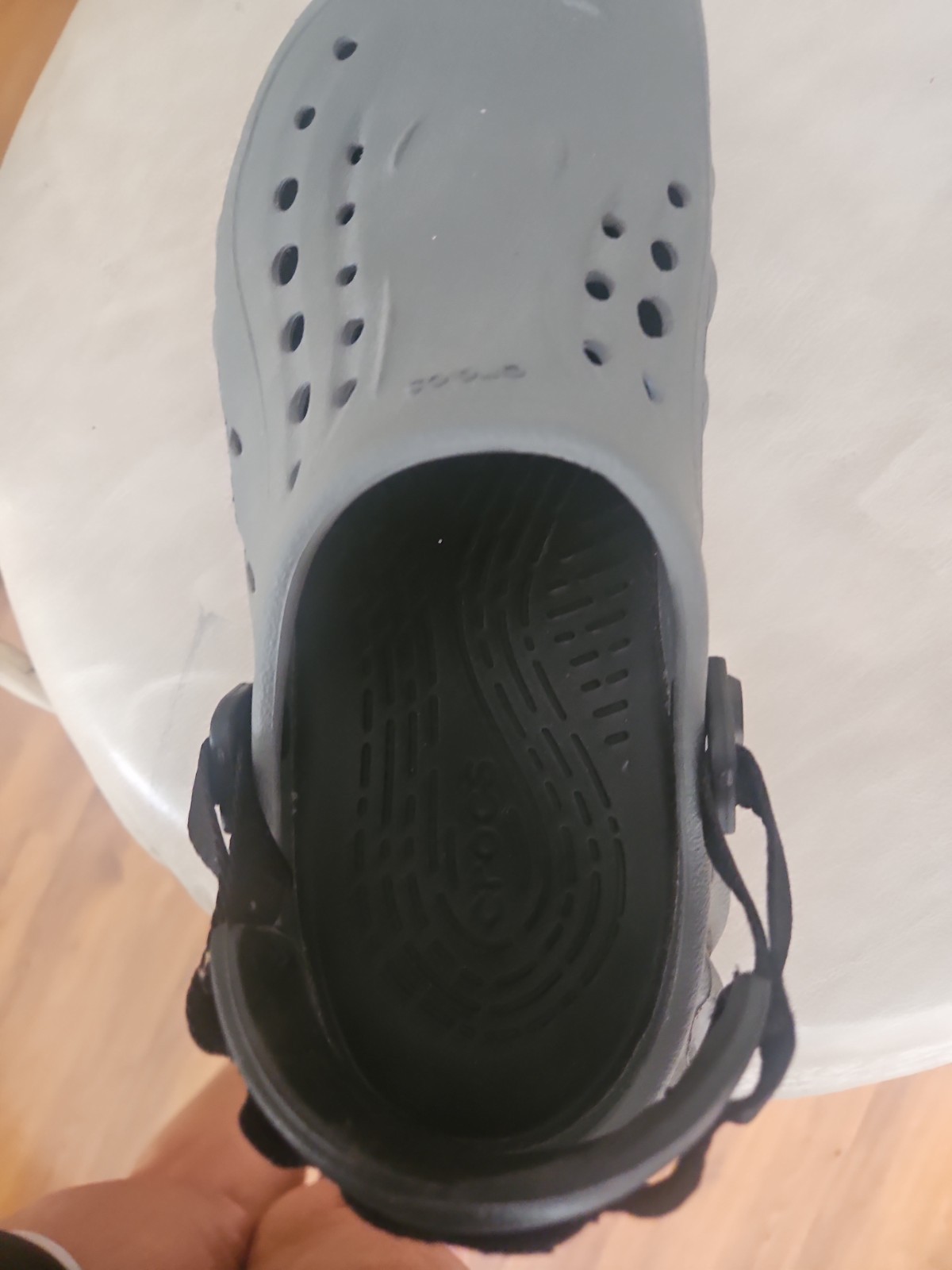 Crocs Echo Clog Concrete Slip On Shoes Men 6 Women 8 Unisex Summer Beach