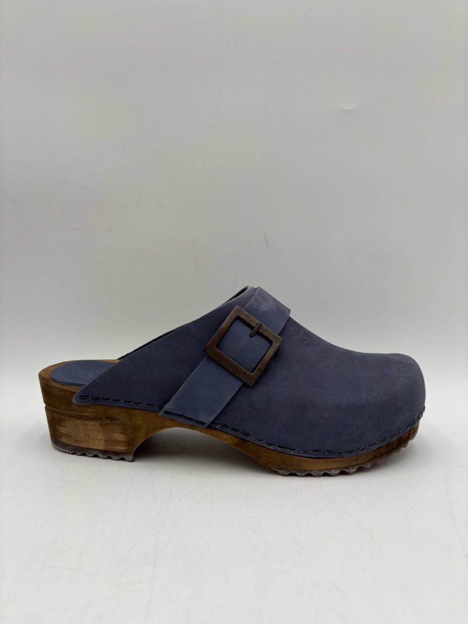 Sanita WOOD-URBAN OPEN OIL DOVE 475062 Women’s NEW Clog Blue EU Size 38